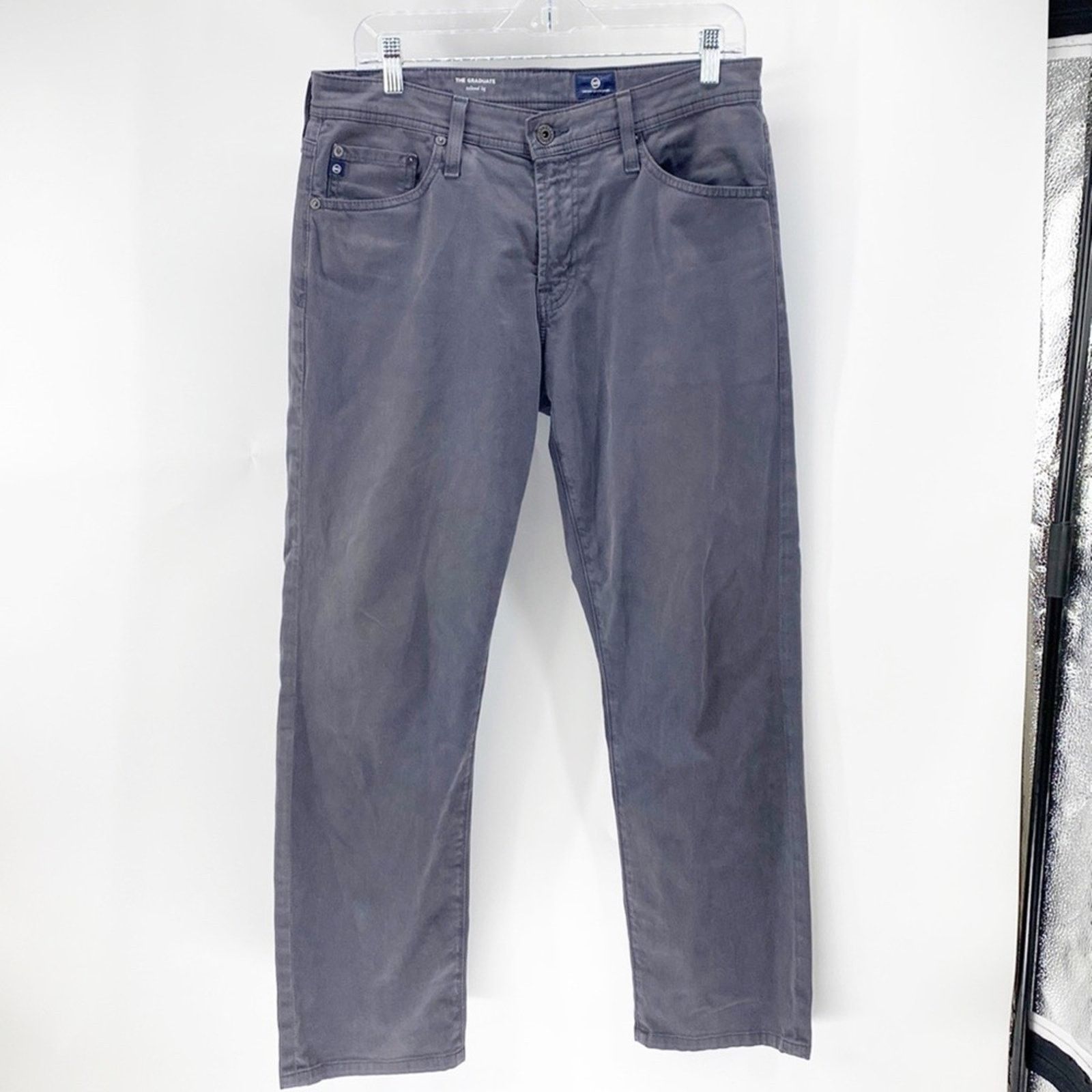 AG Adriano Goldschmied Ag Adriano Goldschmied the graduate tailored leg jean sz 32 Size US 32 / EU 48 - 1 Thumbnail