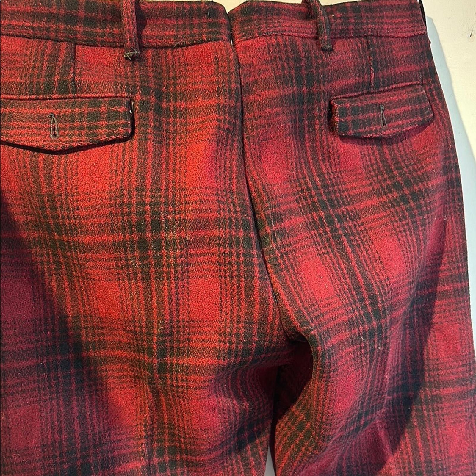 Other Vintage Men’s Plaid Hunting Pants Size US 34 / EU 50 - 4 Thumbnail