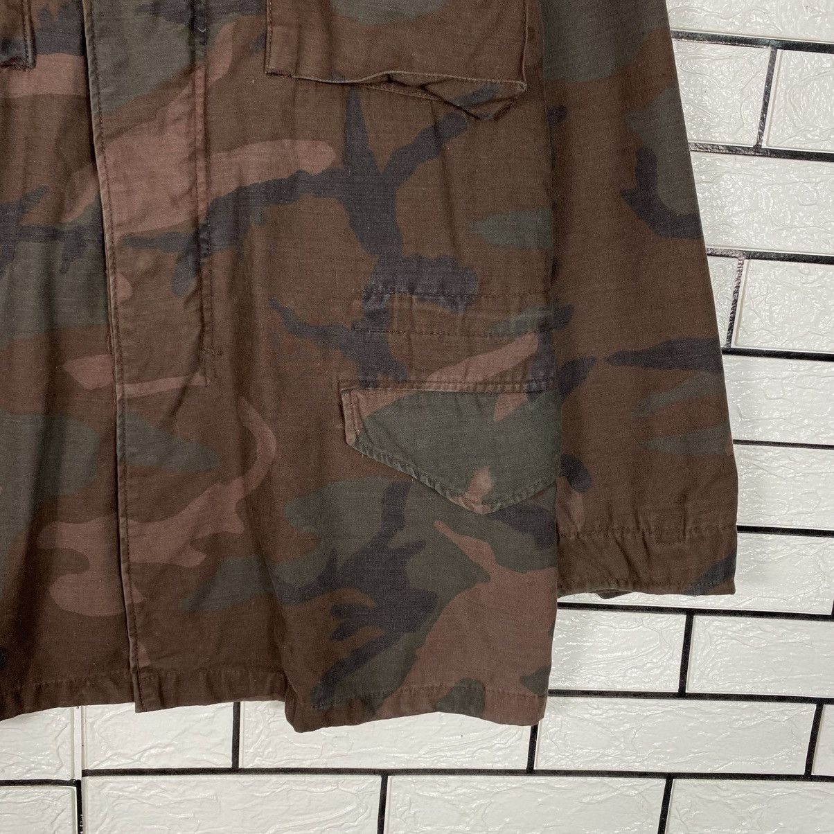 Vintage Vintage M51 Chore Military Jacket Camoflouge Multi Pocket Size US S / EU 44-46 / 1 - 6 Thumbnail