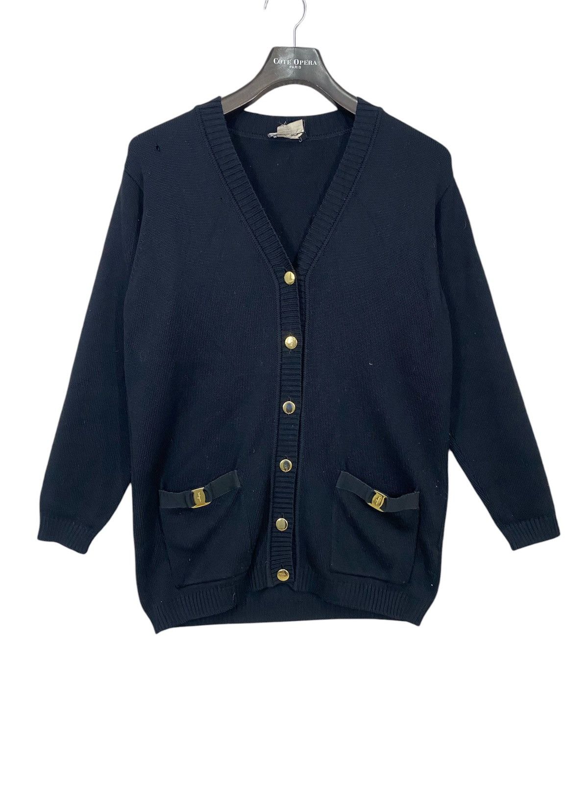 Designer × Salvatore Ferragamo WOOL MADE IN ITALY SALVATORE FERRAGAMO VERY RARE Size US S / EU 44-46 / 1 - 1 Thumbnail