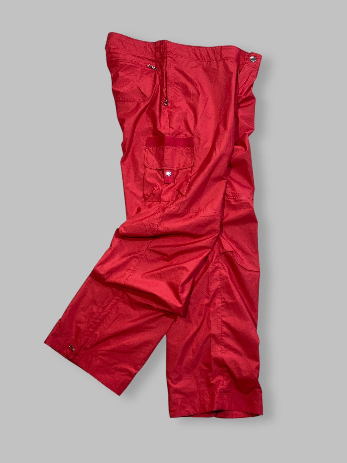 Vintage Vintage Bogner Nylon Red Pants Size 36" / US 14 / IT 50 - 1 Thumbnail