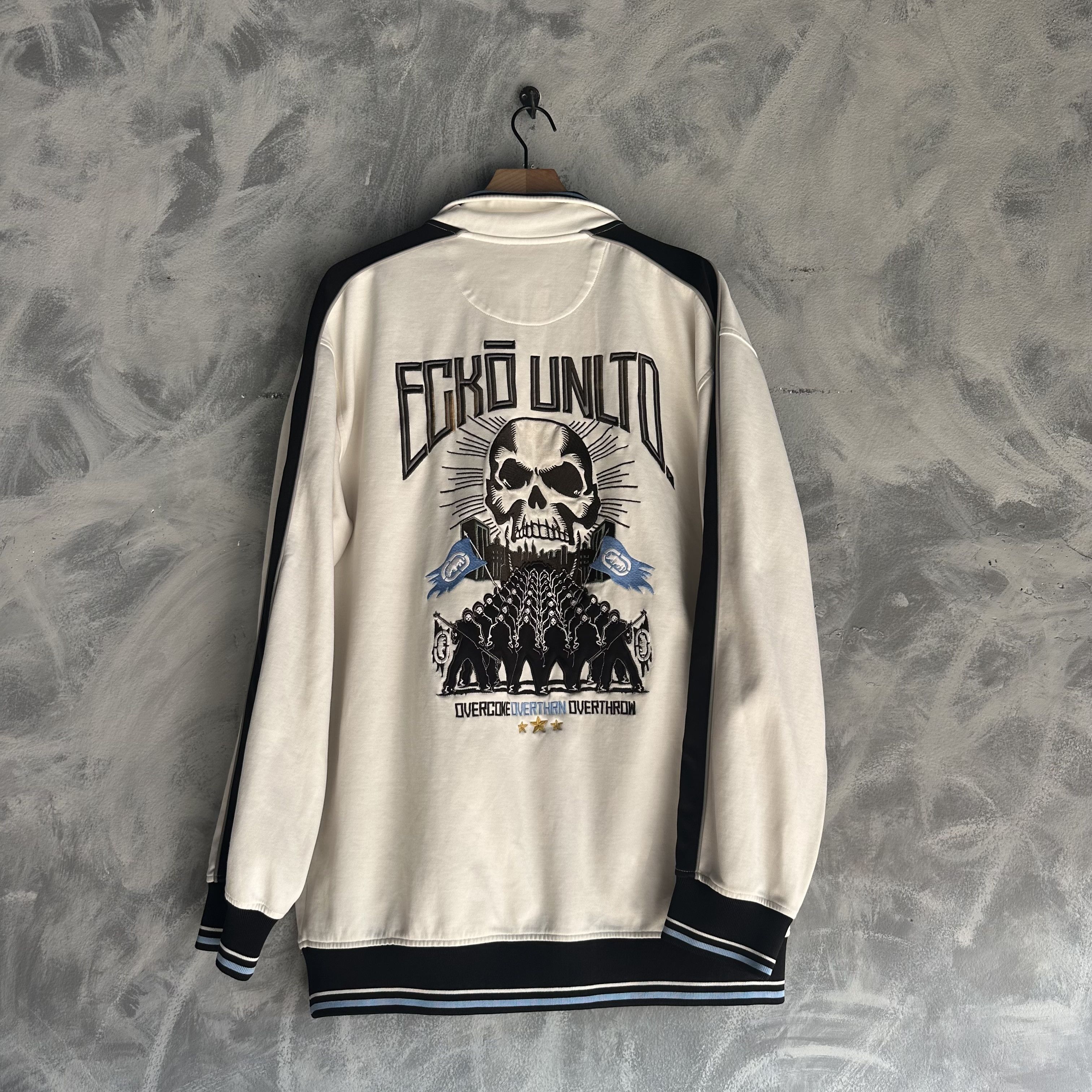 Ecko Unltd. Vintage Ecko Unltd Jacket Mens Full Zip Over Come Track Y2K Size US XL / EU 56 / 4 - 8 Thumbnail