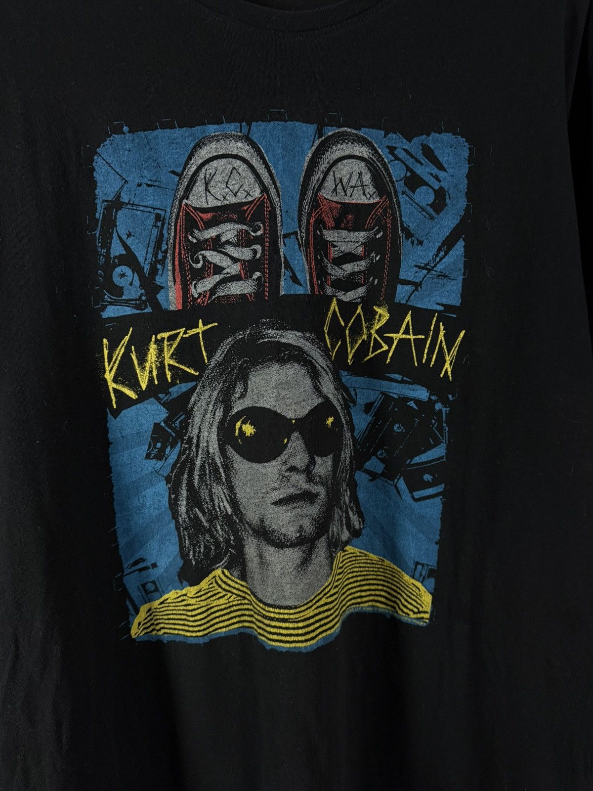 Band Tees Kurt Cobain Nirvana rock band tee Size US XL / EU 56 / 4 - 3 Thumbnail