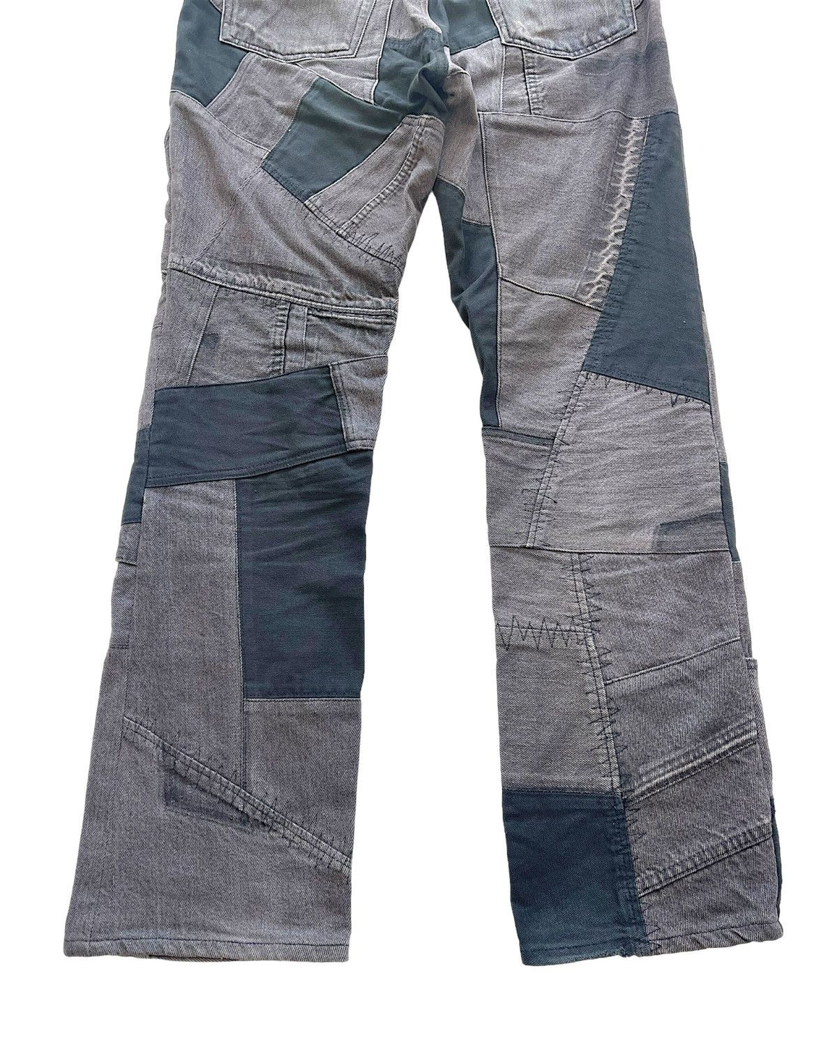Junya Watanabe AW2006 Runway Reconstructed Patchwork Denim Jeans Size US 32 / EU 48 - 4 Thumbnail