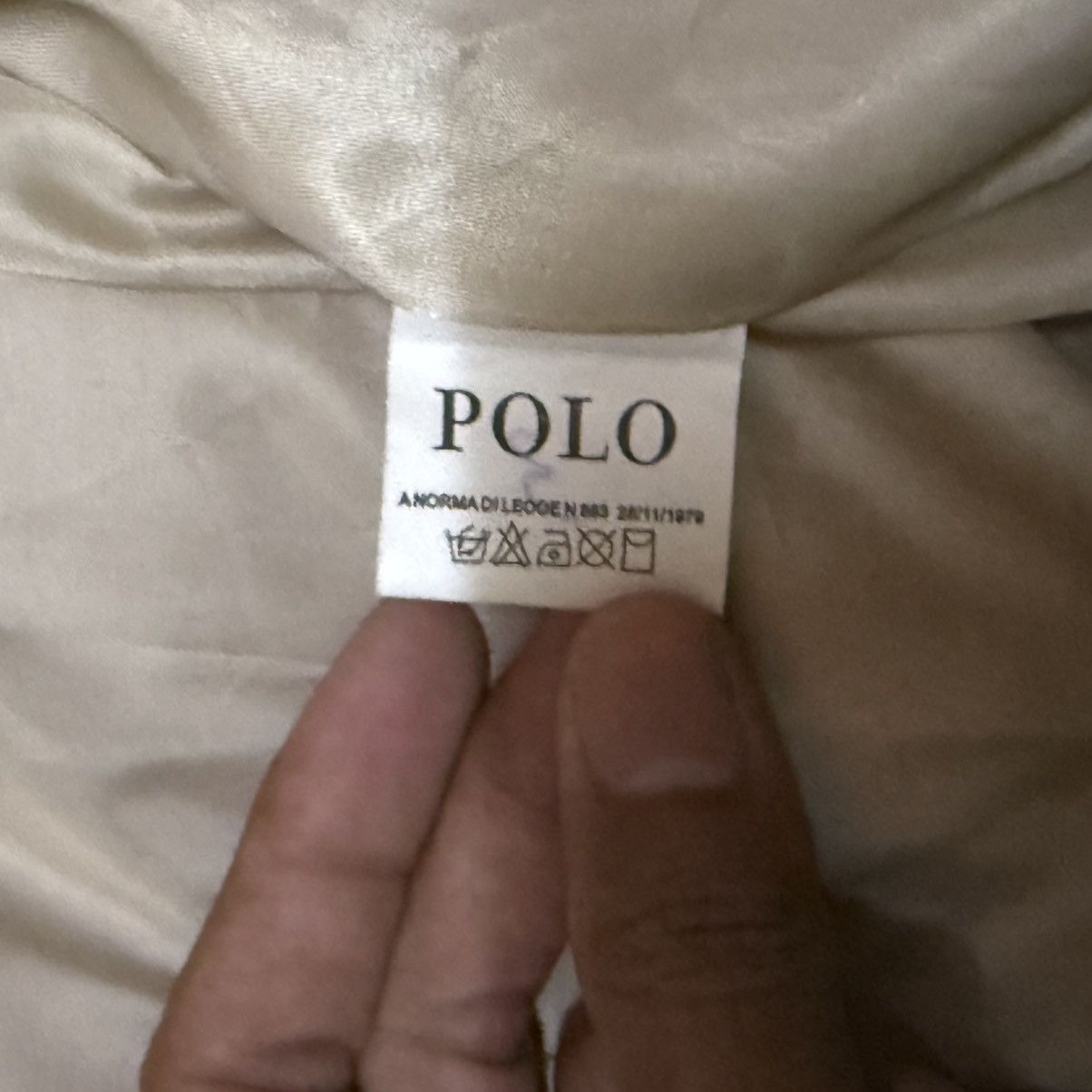 Polo Ralph Lauren Vintage Polo RL Big Number 3 United State Logo Puffer Jacket Size US M / EU 48-50 / 2 - 10 Thumbnail