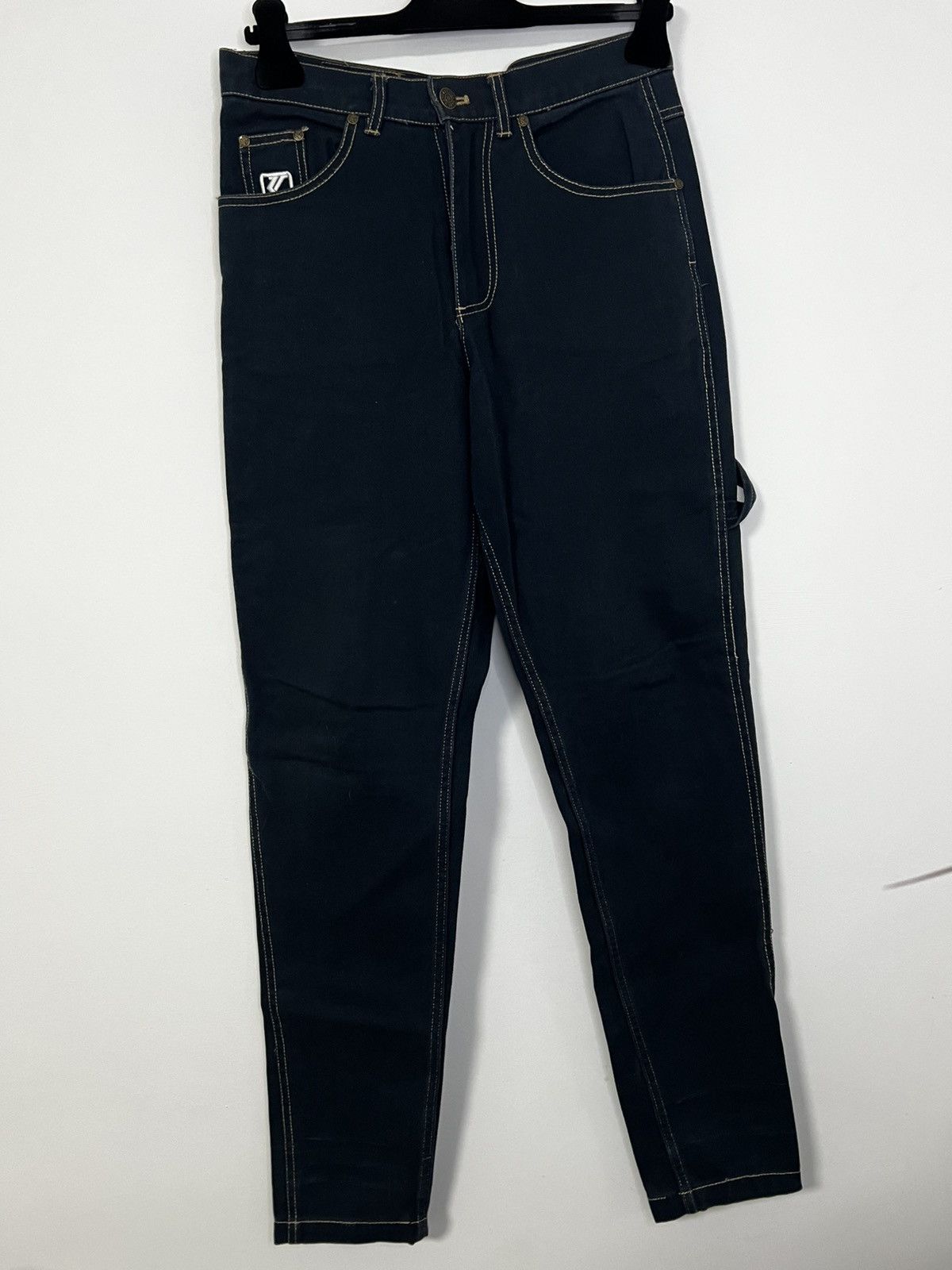 Karl Kani Karl kani cargo jeans blue navy s pants Size US 29 - 1 Thumbnail