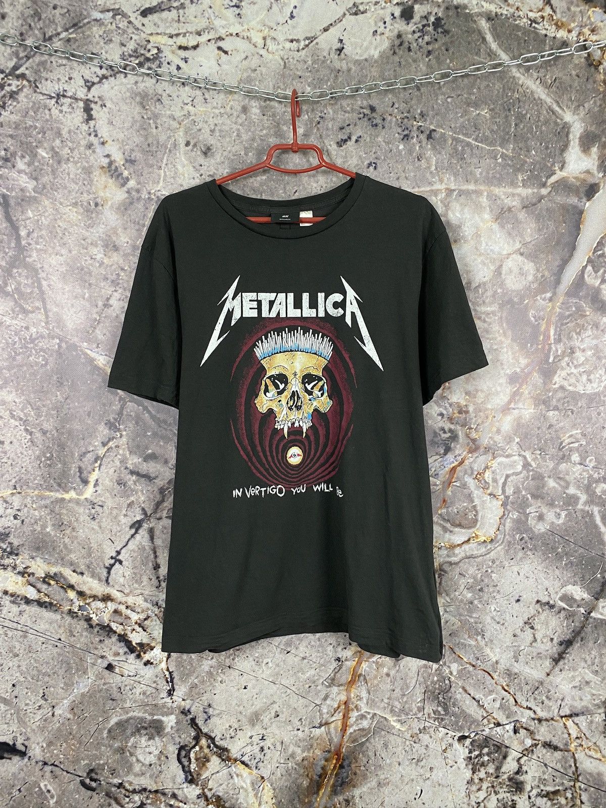 H&M × Metallica Men’s Metallica T-Shirt Rock Band Size XL Size US XL / EU 56 / 4 - 1 Thumbnail