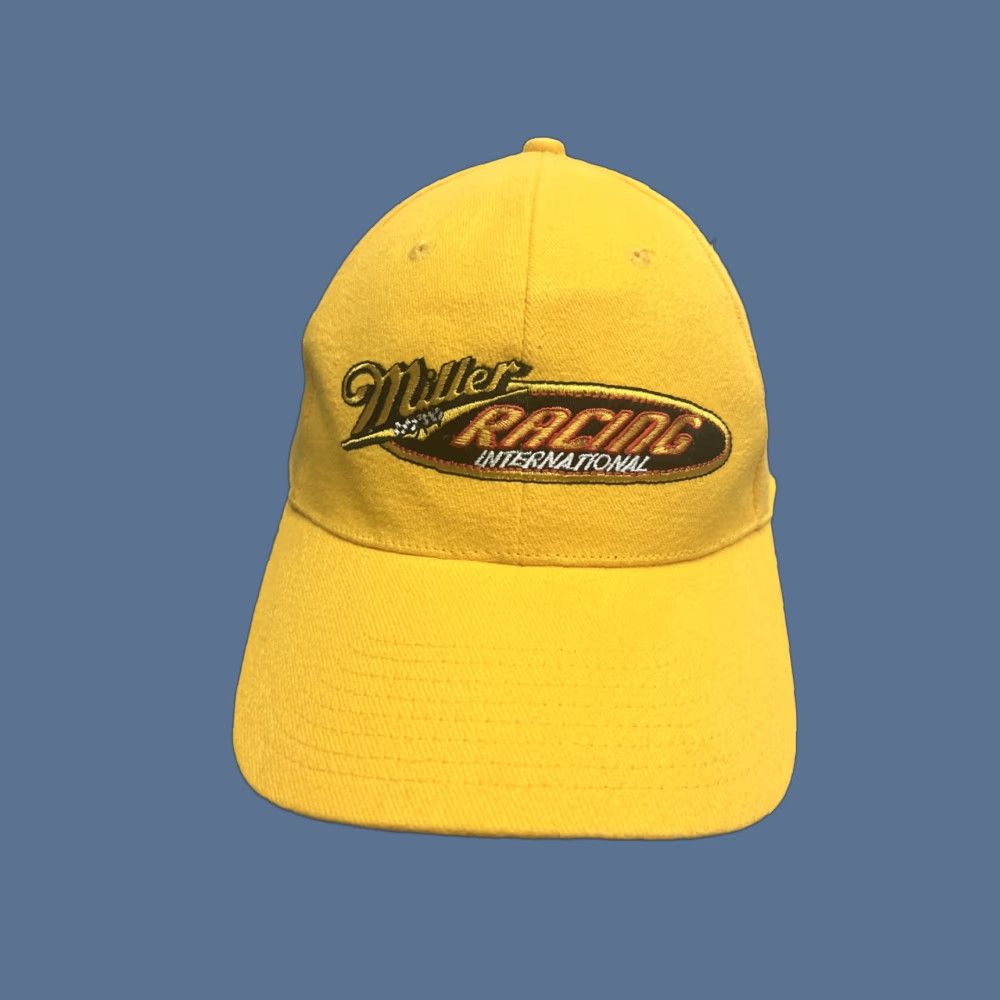 Vintage VINTAGE Indy Car Hat Racing Motorsport Miller Beer Gold Coast Australia 2001 A Size ONE SIZE - 1 Thumbnail