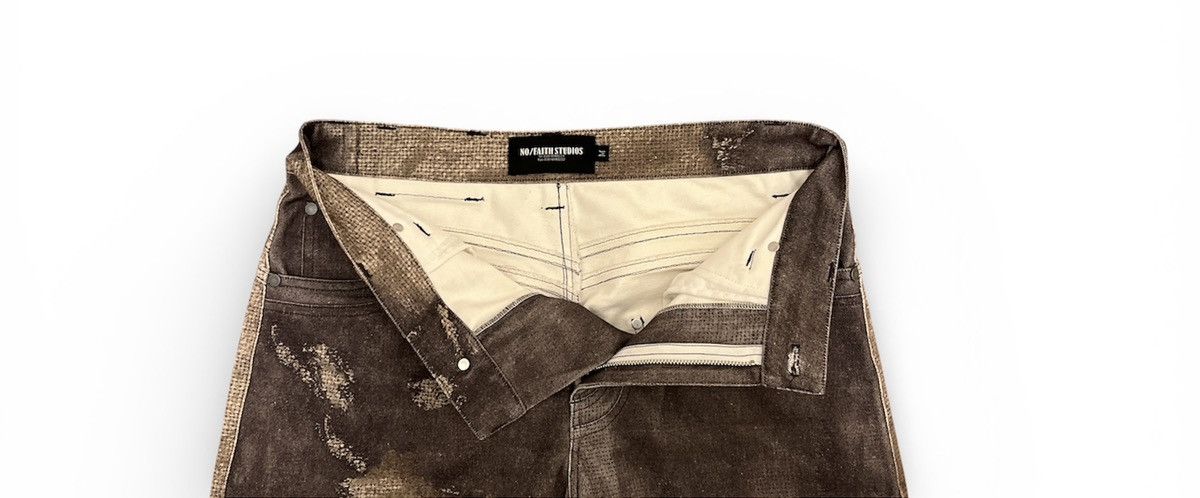 No Faith Studios NoFaithStudios Printed Denim Size US 32 / EU 48 - 6 Thumbnail