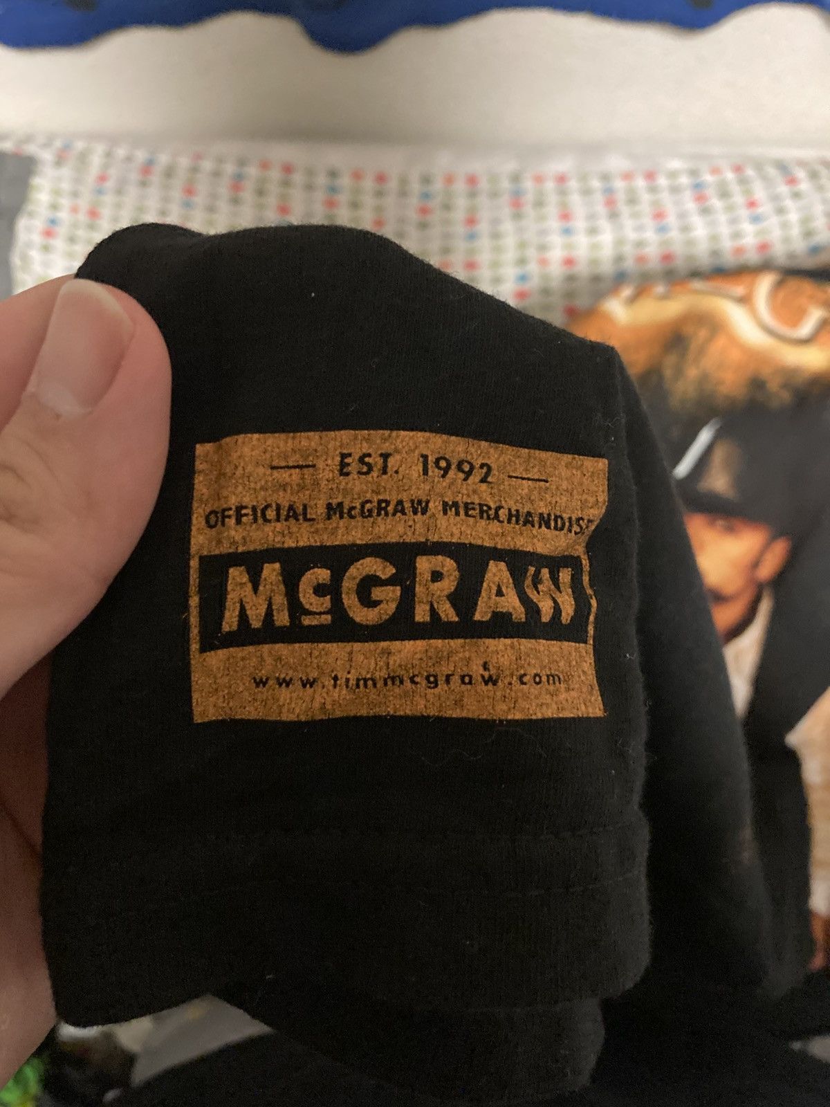 Band Tees Tim McGraw 2007 Tour T-Shirt Size US XL / EU 56 / 4 - 4 Thumbnail
