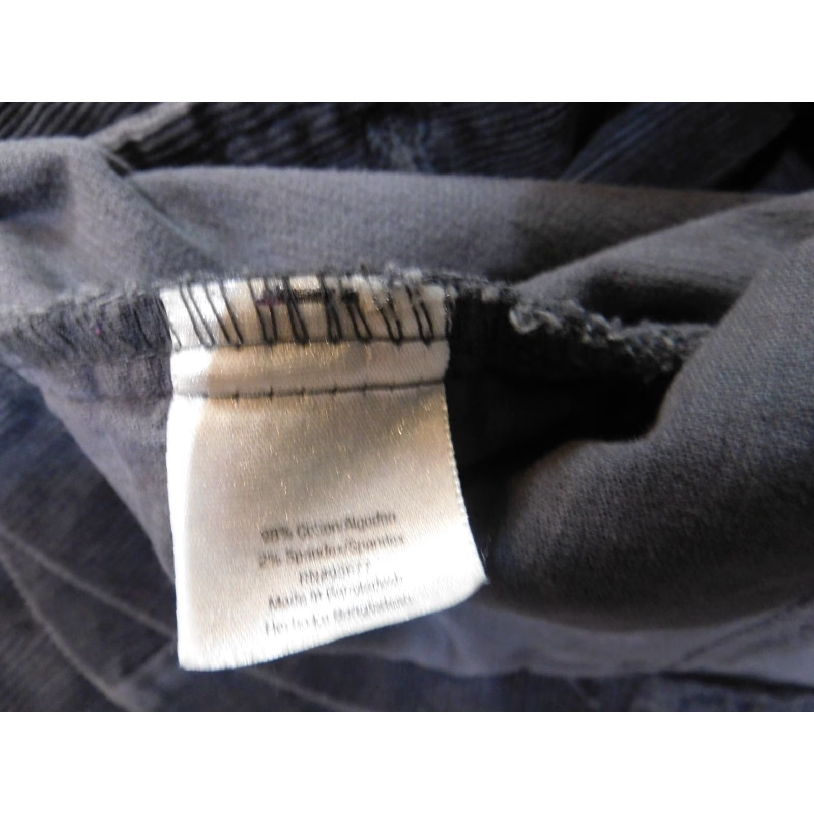 Vintage St. John's Bay Blazer Jacket Womens S Gray Corduroy Stretch Casual Long Sleeve Button Size S / US 4 / IT 40 - 7 Thumbnail