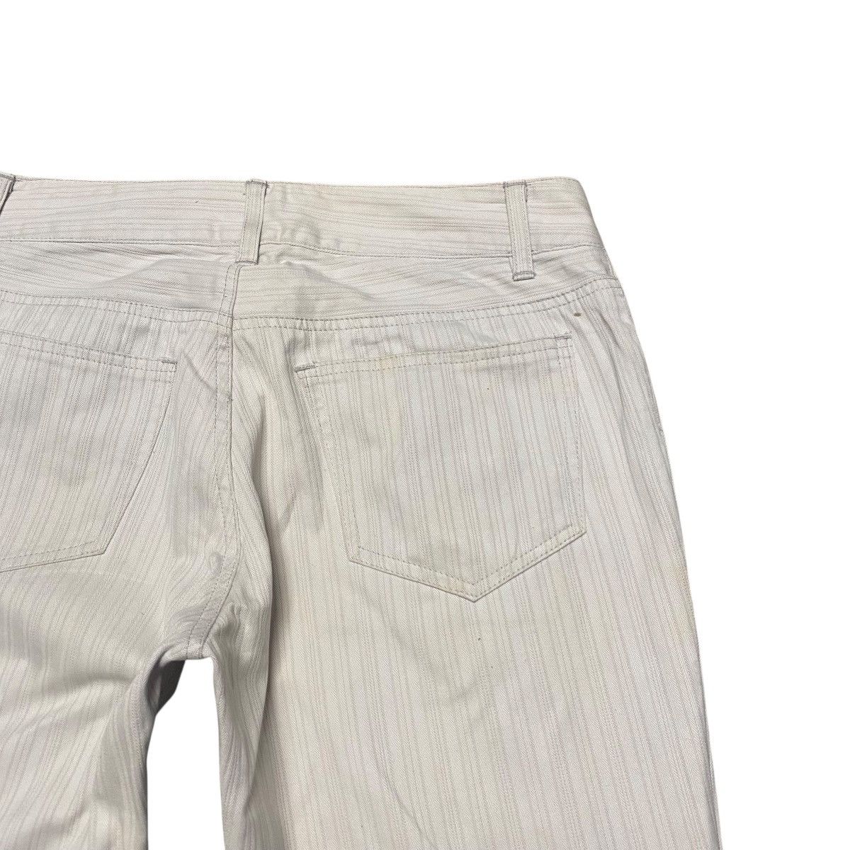 Japanese Brand Tornado mart Striped Flare Jeans Size 26" / US 2 / IT 38 - 12 Thumbnail