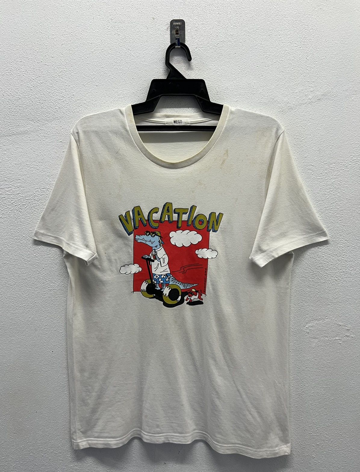 VINTAGE WEGO VACATION SUMMER TIME SHIRT