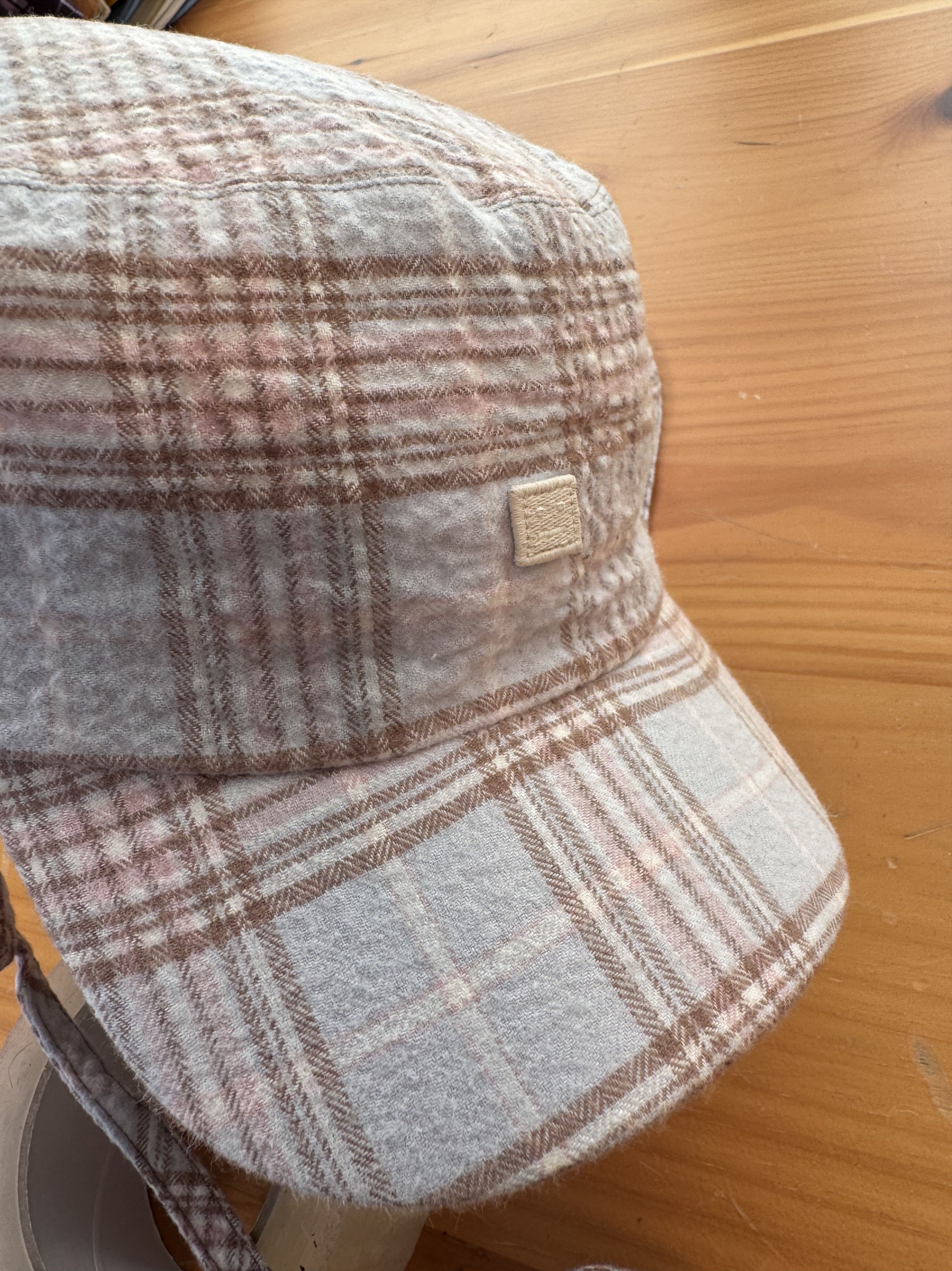 Acne Studios Acne Studios Quilted Plaid Trapper Hat Ear flap pill brim Size ONE SIZE - 2 Thumbnail