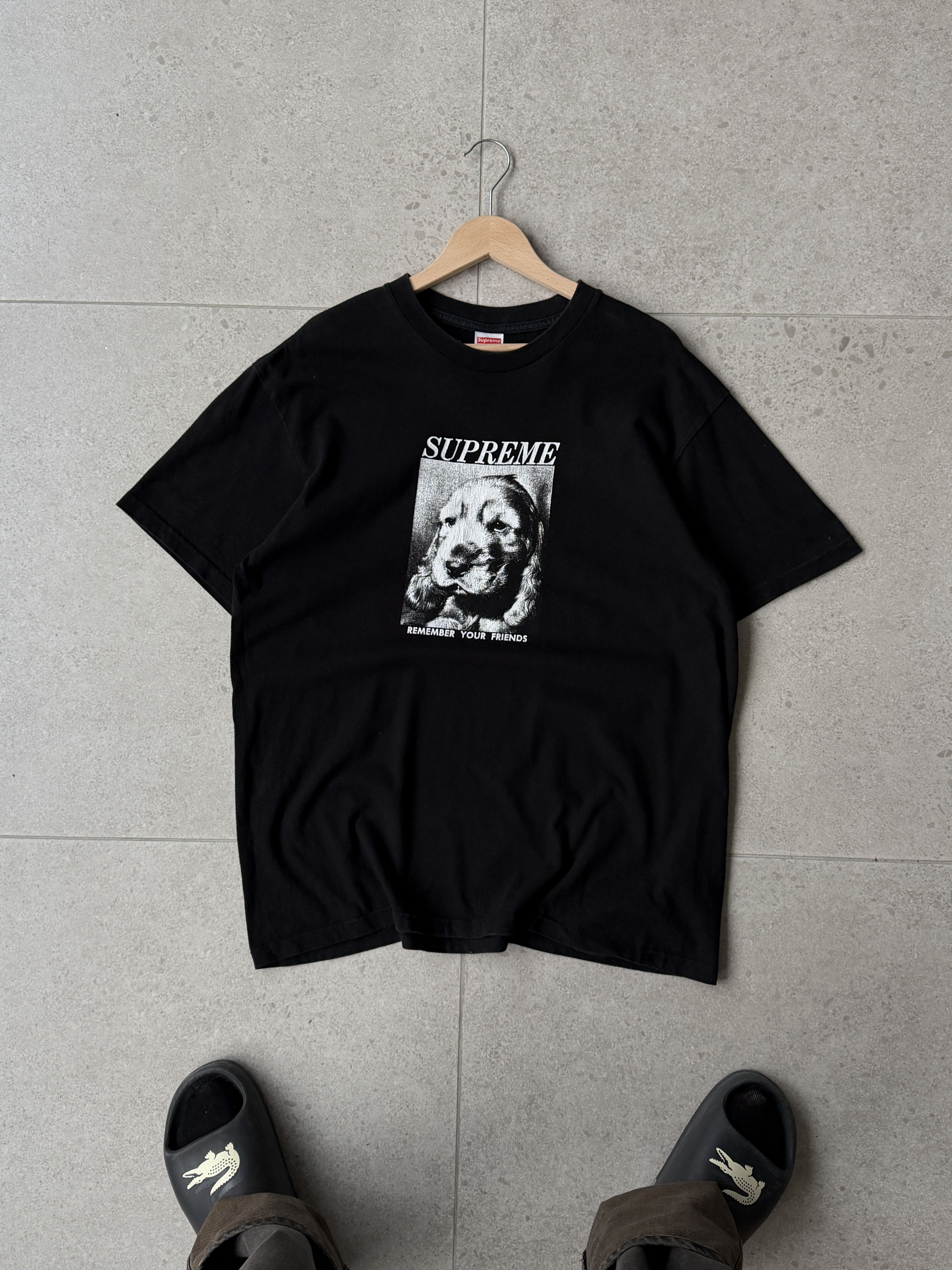 Supreme dog remember your friends t shirt