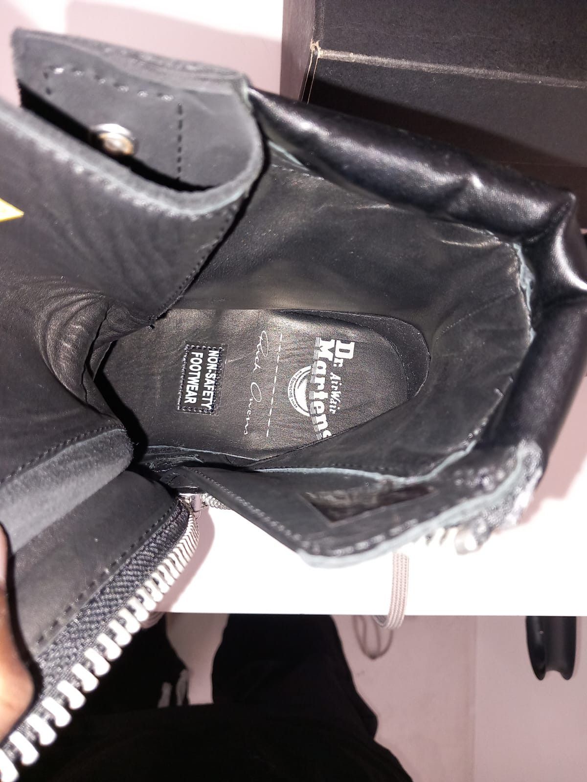Dr. Martens × Rick Owens QUAD SOLE STEEL TOE BOOTS Size US 6 / EU 39 - 7 Thumbnail