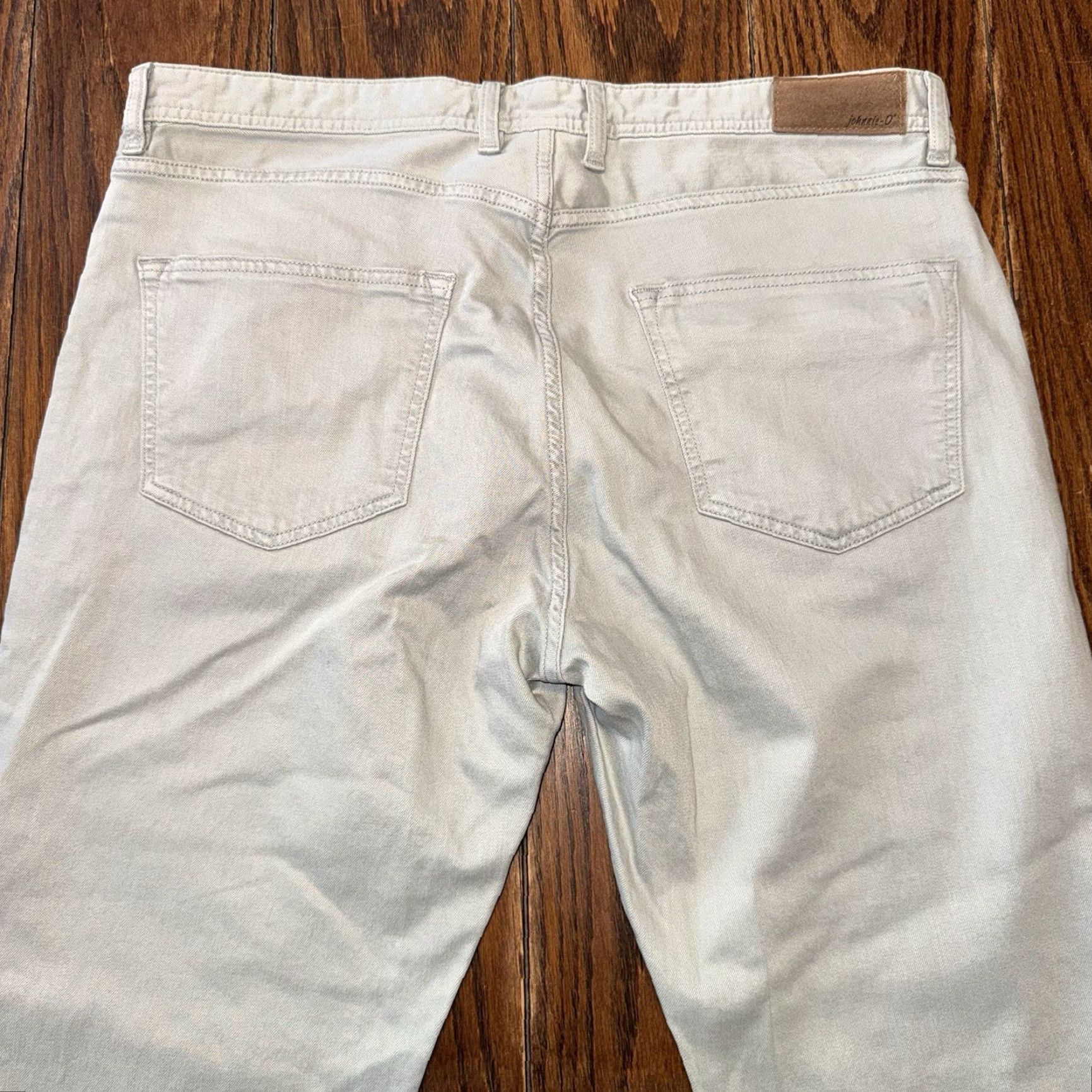 johnnie-O johnnie-O Jeans Mens Gray Denim Pocket Preppy Casual Comfort 36x30 Jeans Regular Gray Mens Size US 36 / EU 52 - 7 Thumbnail