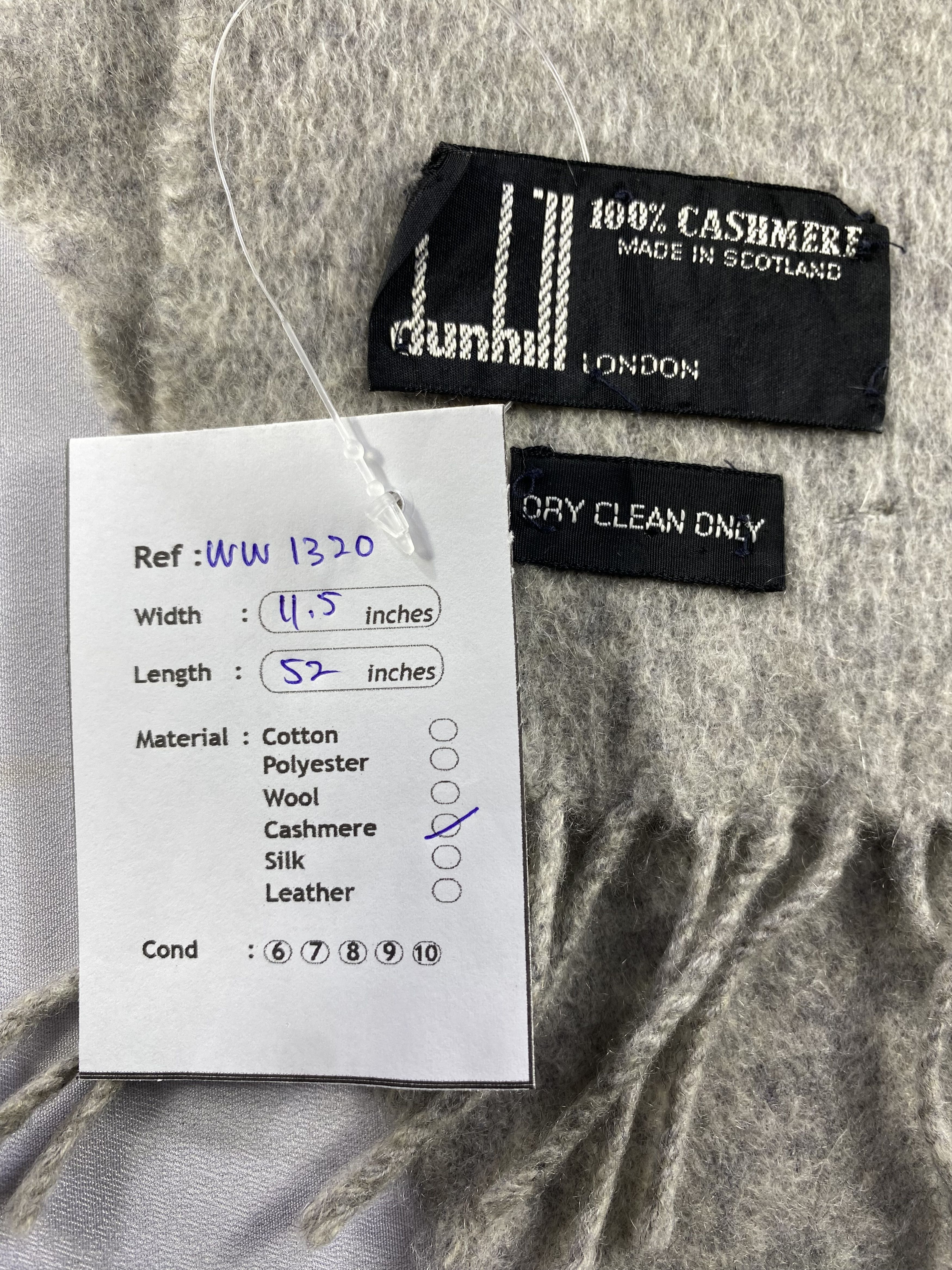 Alfred Dunhill Alfred Dunhill Scarf / Muffler / Neckwear - WW1320 Size ONE SIZE - 11 Thumbnail