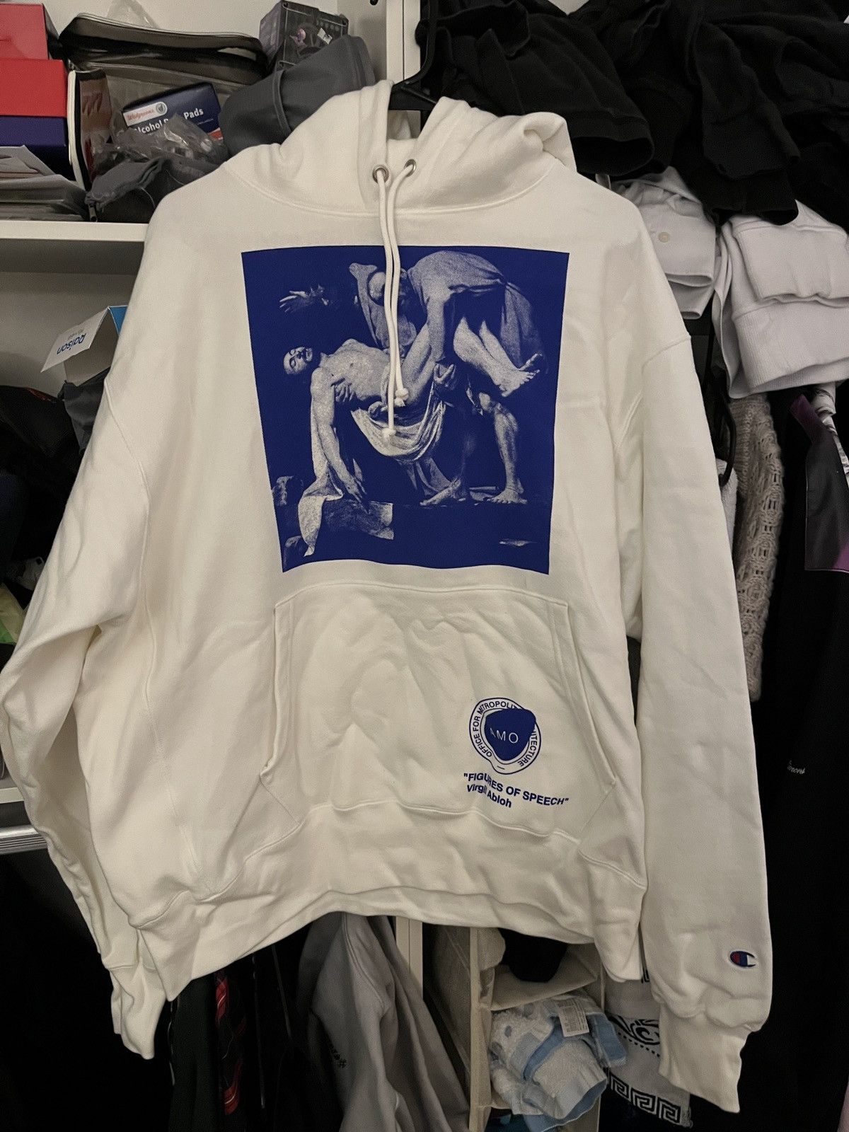 Off-White × Pyrex Vision × Virgil Abloh ICA Pyrex Caravaggio Hoodie ...