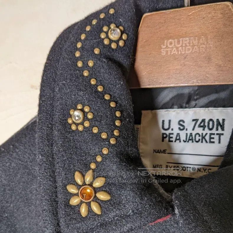 Schott Schott 740 Navy Coat Size US XS / EU 42 / 0 - 4 Thumbnail