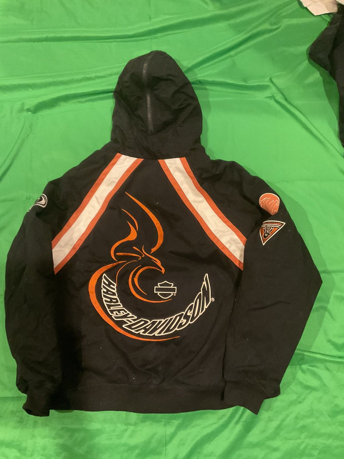 Harley Davidson × Vintage Vintage Harley Davidson Biker Jacket Size US L / EU 52-54 / 3 - 2 Thumbnail