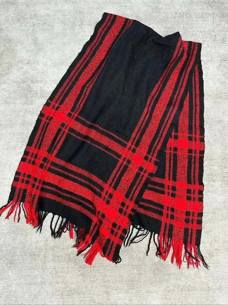 Yohji Yamamoto Yohji Yamamoto Y's Plaid Scarf-2505 Size ONE SIZE - 1 Thumbnail