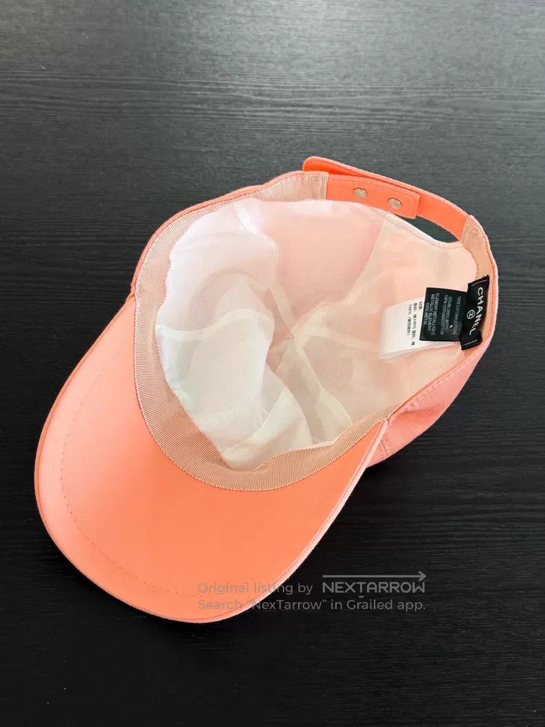 Chanel Chanel Orange and green double C standard baseball cap Size ONE SIZE - 5 Thumbnail