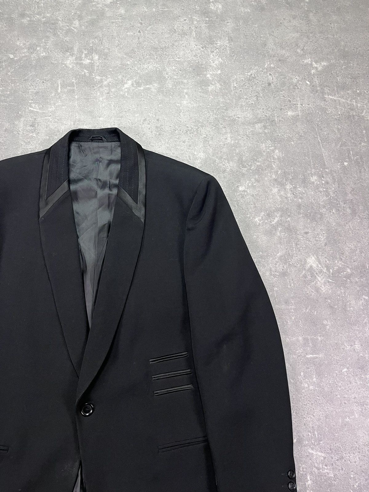 Marithe + Francois Girbaud 80s/90s Marithe Francois Girbaud Momentodue Blazer Jacket Size 42R - 5 Thumbnail