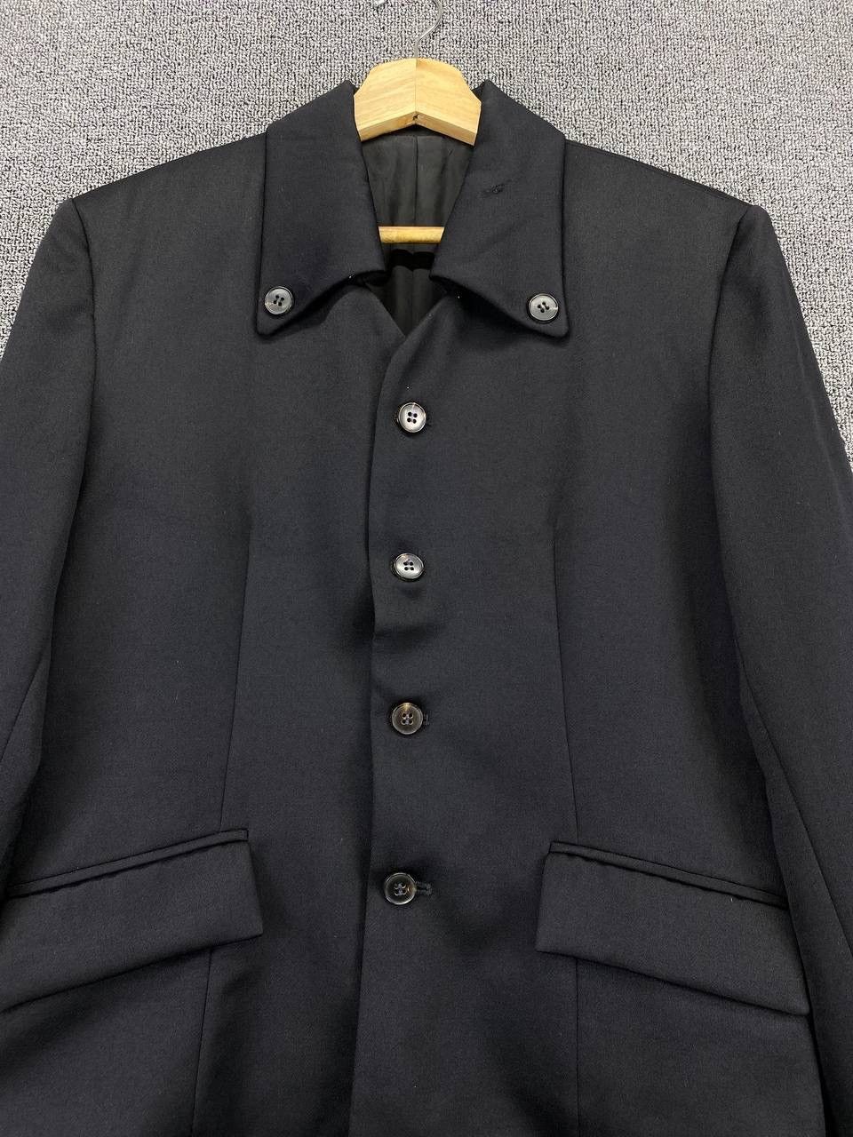 Yohji Yamamoto Vintage Yohji Yamamoto Y’S Bis Wool Coat Jacket Size M / US 6-8 / IT 42-44 - 5 Thumbnail