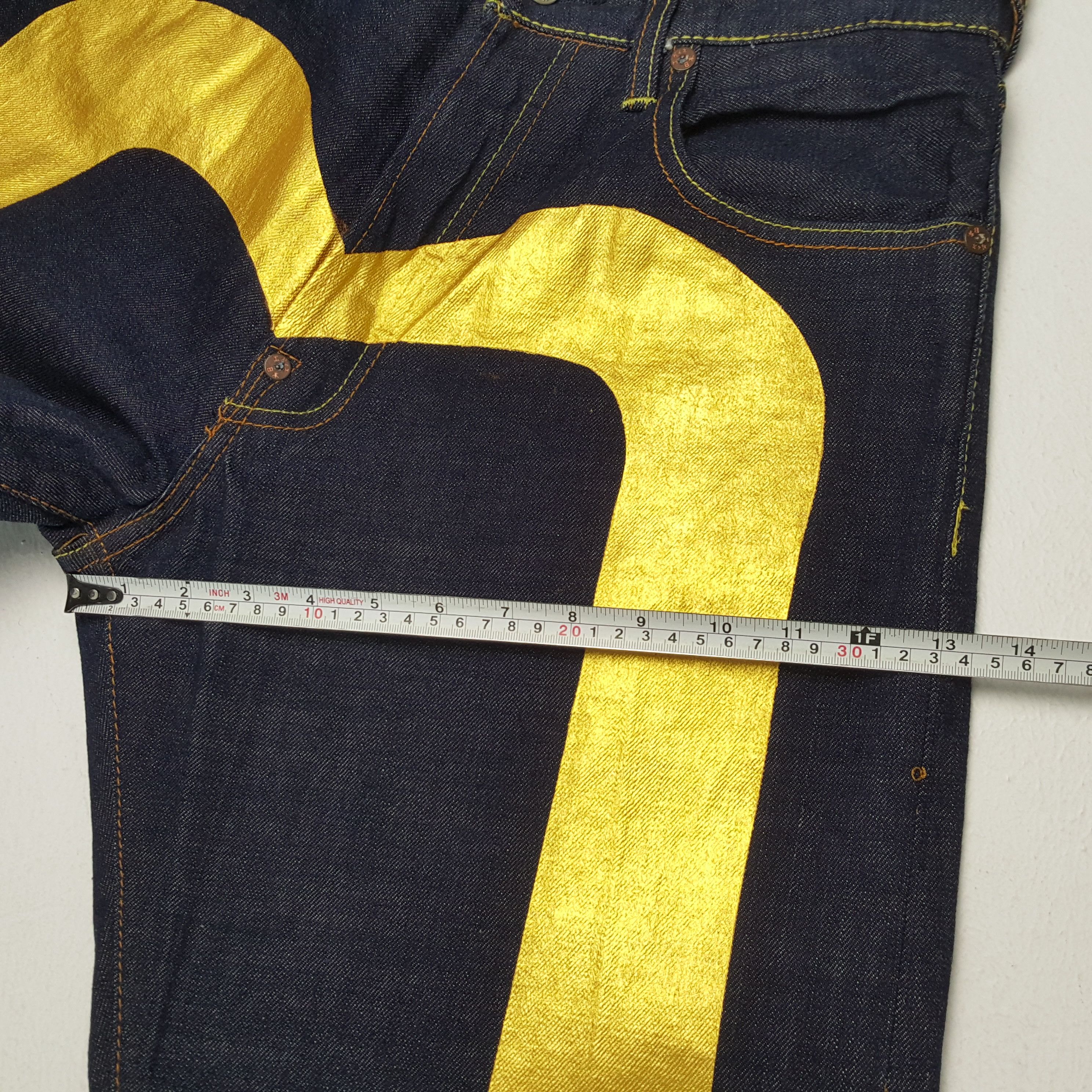 Japanese Brand × Vintage EVISU Jeans Japanese Brand Streetwear Custom Daicock Style Size US 31 - 9 Thumbnail