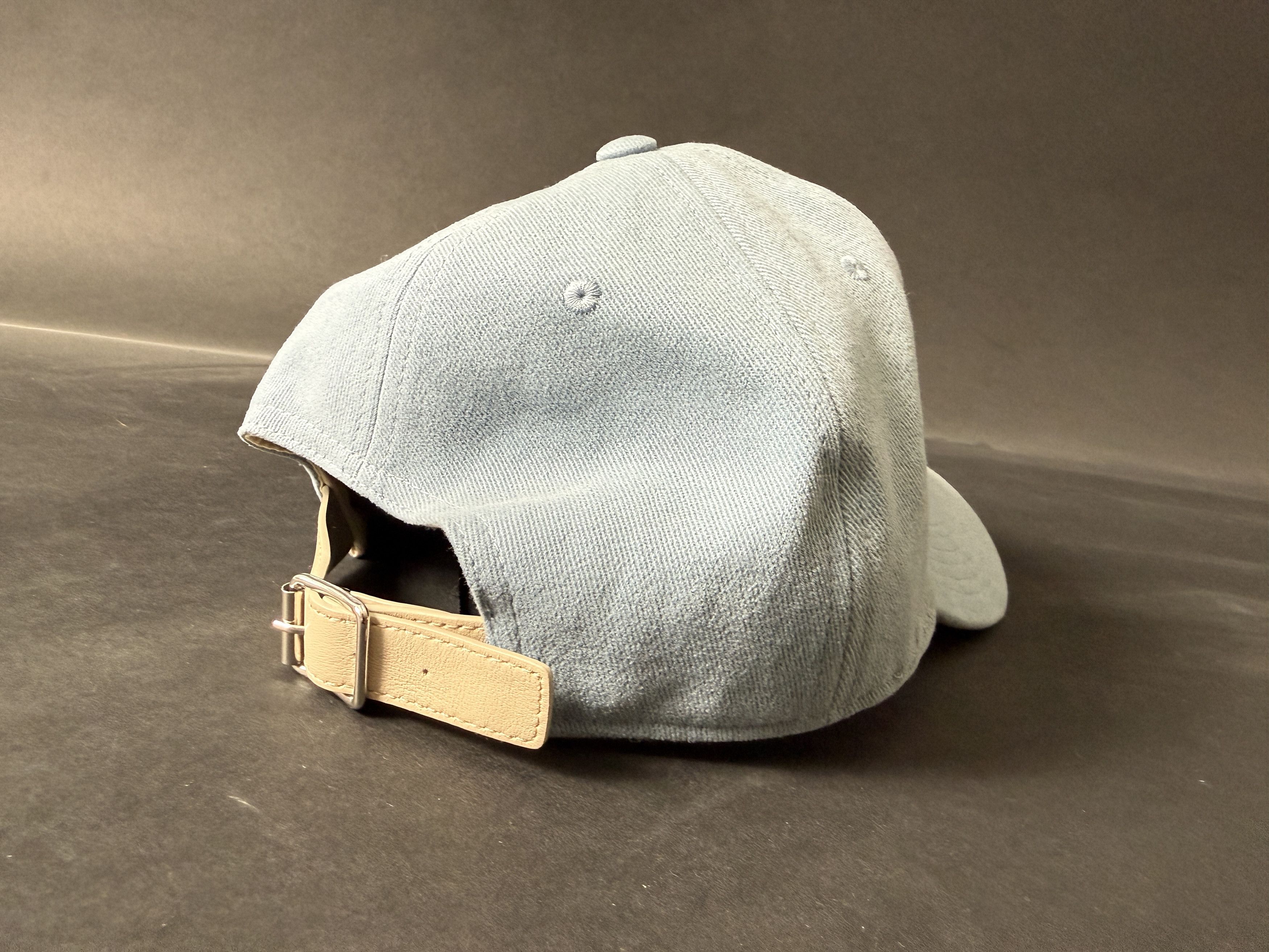 Amiri Barroque Baby Blue Logo Stitched Hat Size ONE SIZE - 10 Thumbnail