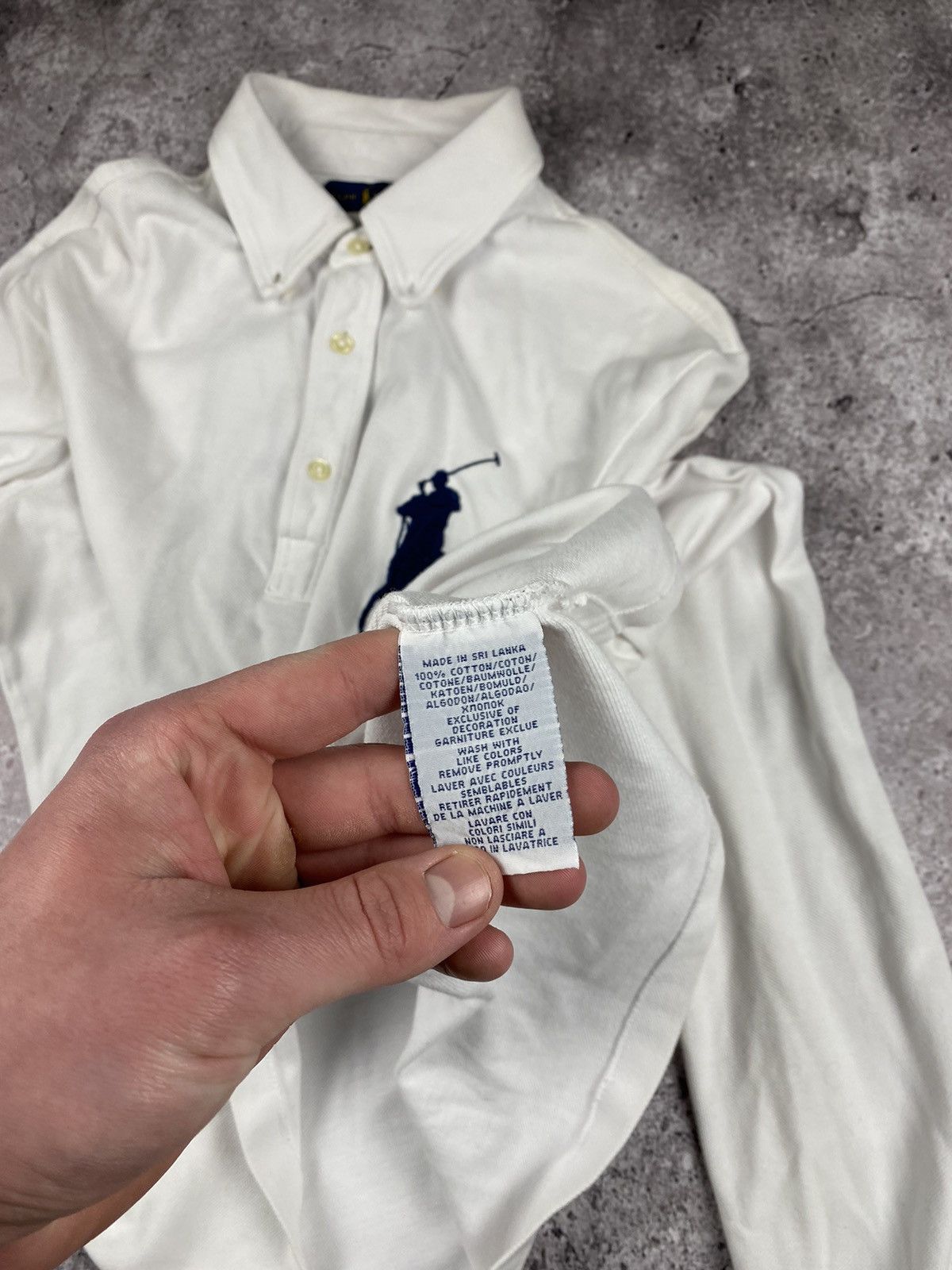 Polo Ralph Lauren × Ralph Lauren × Vintage Vintage Polo by Ralph Lauren #3 long sleeve Y2K Cheef Keef Size US M / EU 48-50 / 2 - 10 Thumbnail