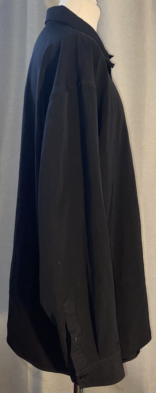 Balenciaga Balenciaga - Button Up Shirt - Black - Size 42 Size M / US 6-8 / IT 42-44 - 4 Thumbnail