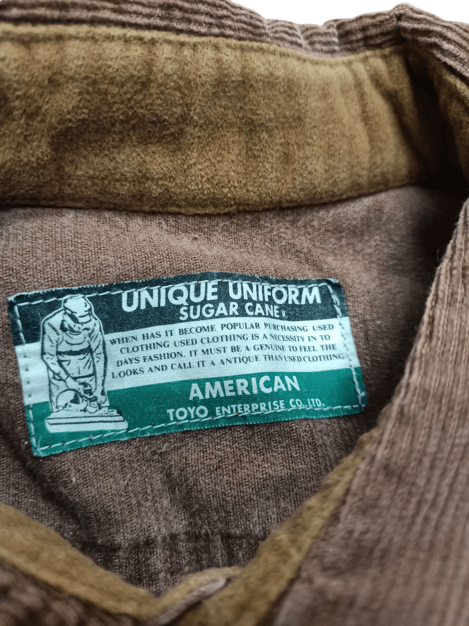 Sugar Cane × Toyo Enterprises × Vintage SUGAR CANE x TOYO ENTERPRISE x CORDUROY x VINTAGE Size US M / EU 48-50 / 2 - 8 Thumbnail