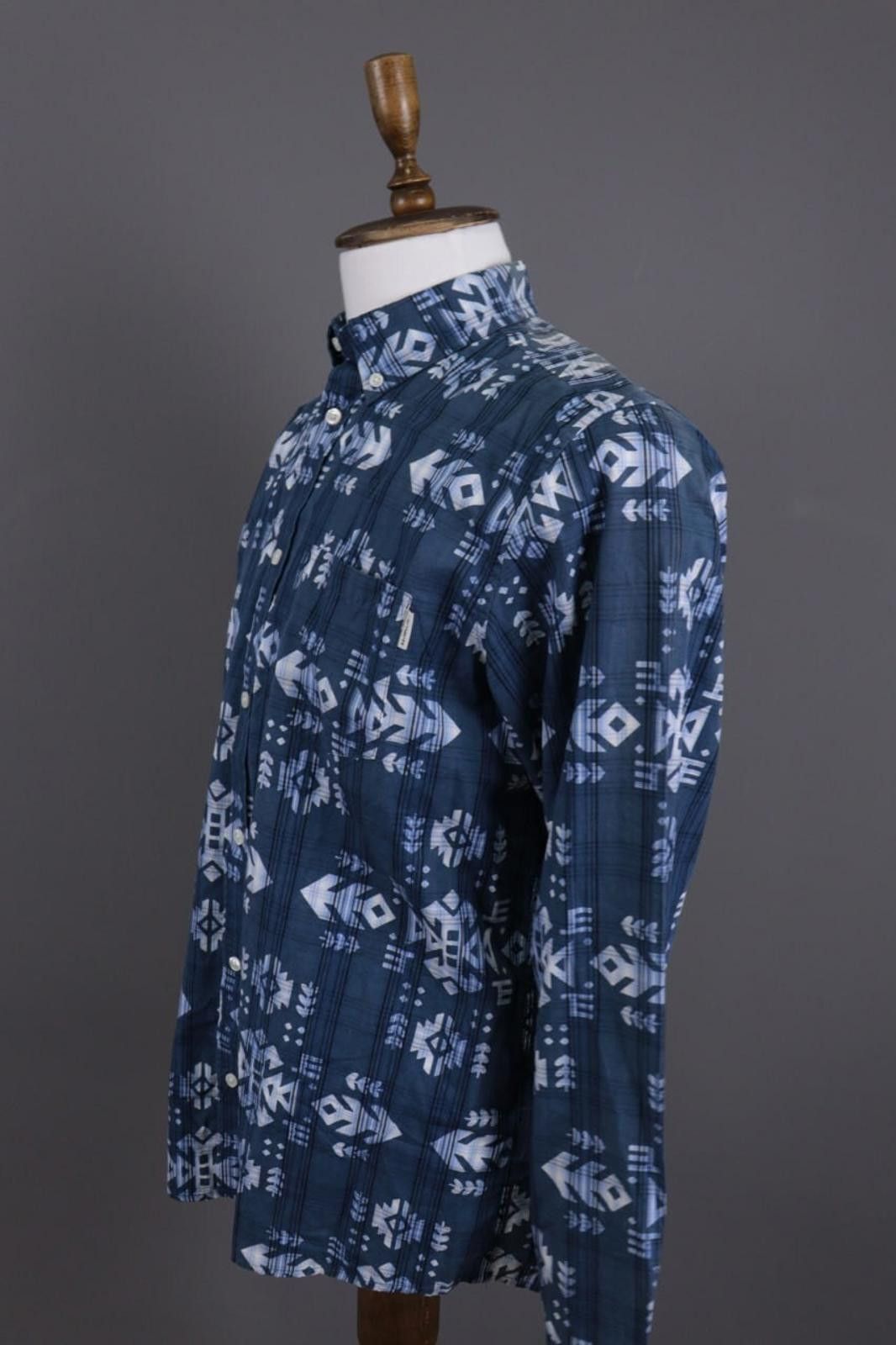 Carhartt Carhartt Regular Ross Shirt Abstract Down Shirt Size L Size US L / EU 52-54 / 3 - 5 Thumbnail