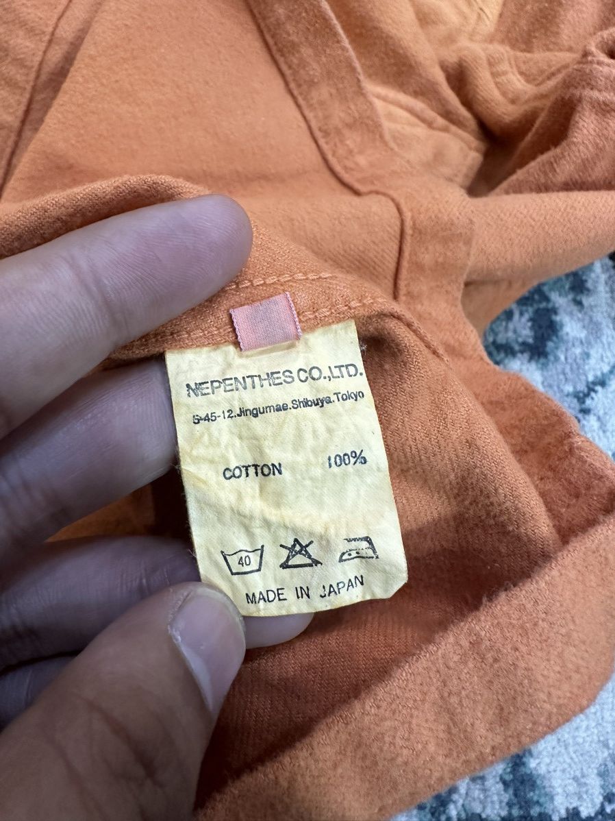 Needles Rare Nepenthes Purple Label Heavy Cotton Double Pocket L/S Size US M / EU 48-50 / 2 - 7 Thumbnail