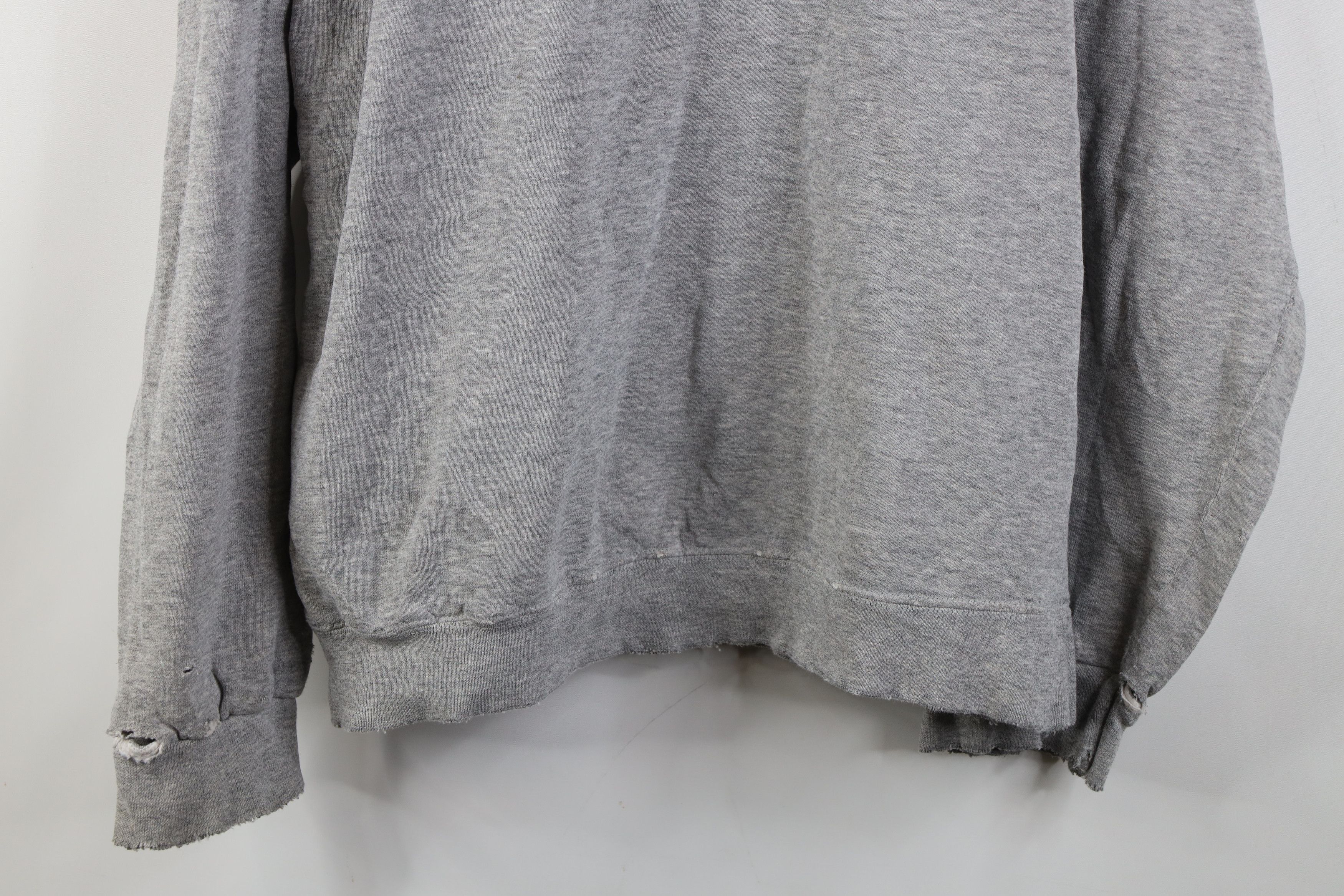 Nike Vintage 90s Nike Scott Mini Swoosh Sweatshirt Gray USA Size US L / EU 52-54 / 3 - 3 Thumbnail