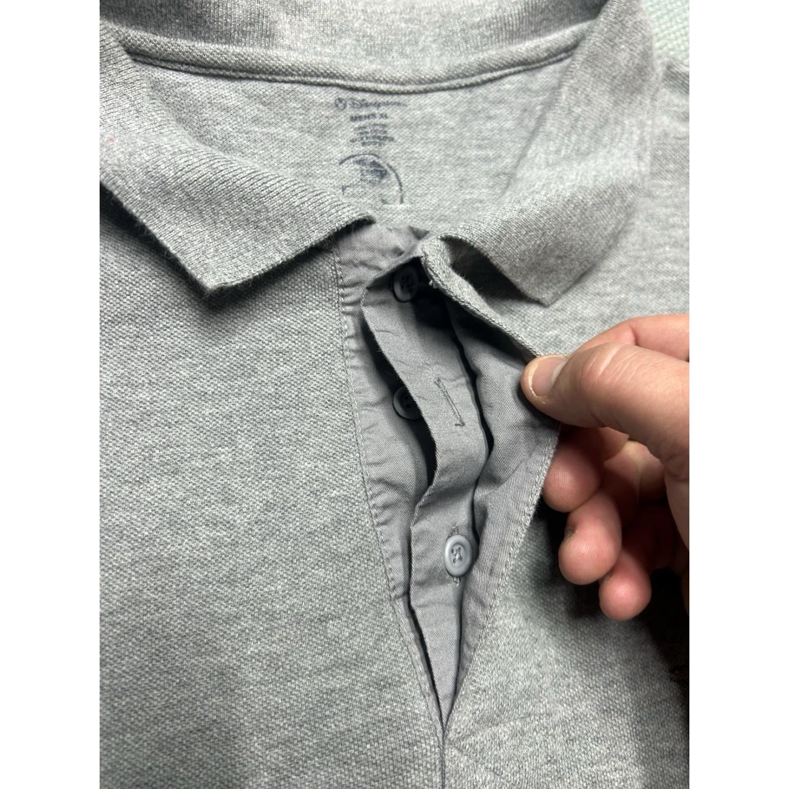 Vintage Mickey Mouse Polo Shirt Disney 3D Graphic Cotton Soft Men’s XL Short Sleeve Gray Polo Mens XL 3D Mickey Mouse Shirt Size US XL / EU 56 / 4 - 6 Thumbnail