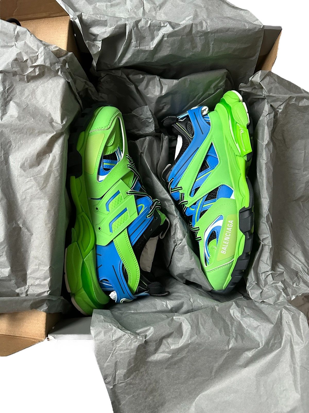 Balenciaga Balenciaga Track Green/Blue Size US 7 / EU 40 - 8 Thumbnail
