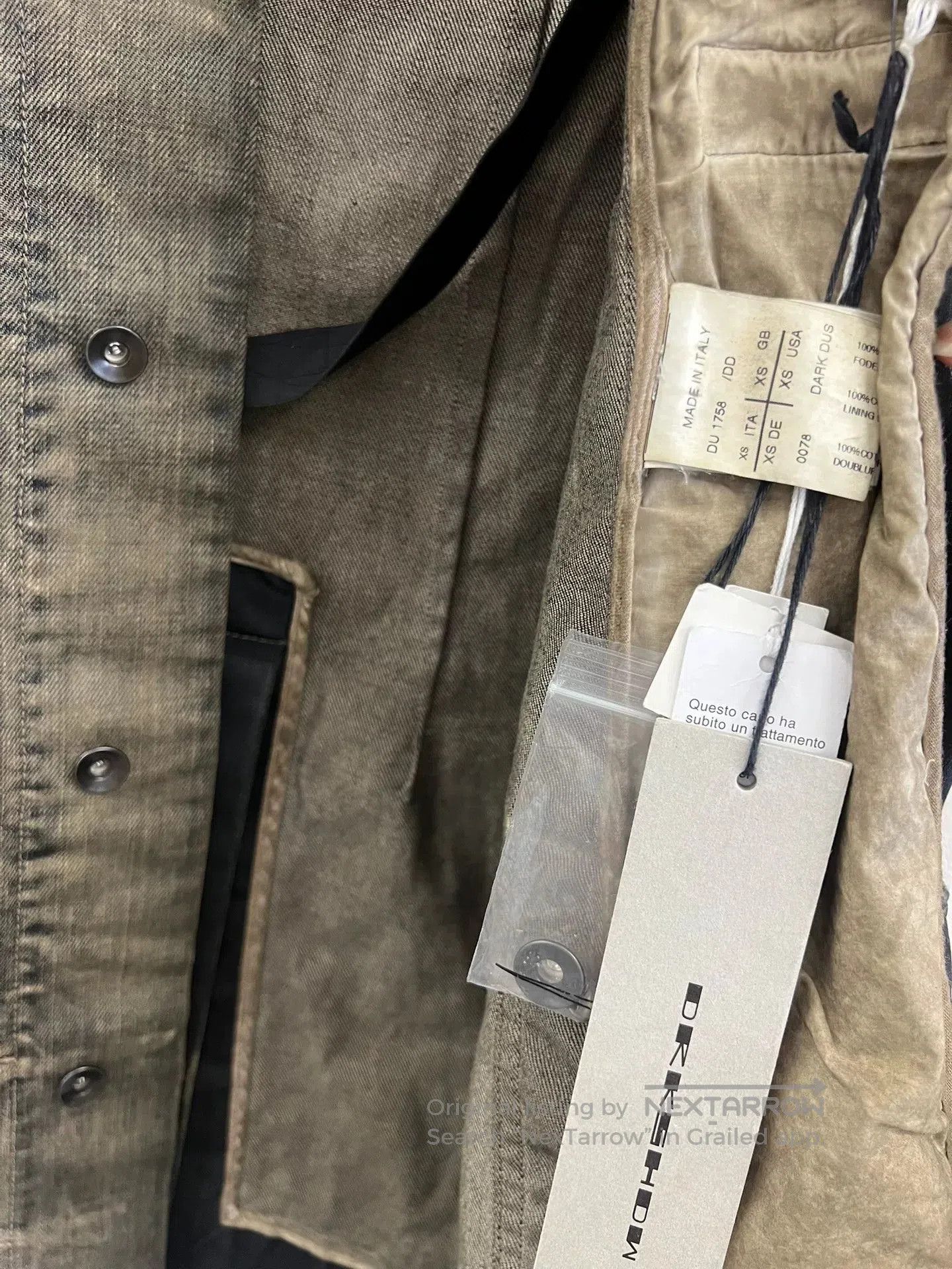 Rick Owens Drkshdw Rick Owens Distressed Denim Vest Jacket. Size US XS / EU 42 / 0 - 9 Thumbnail