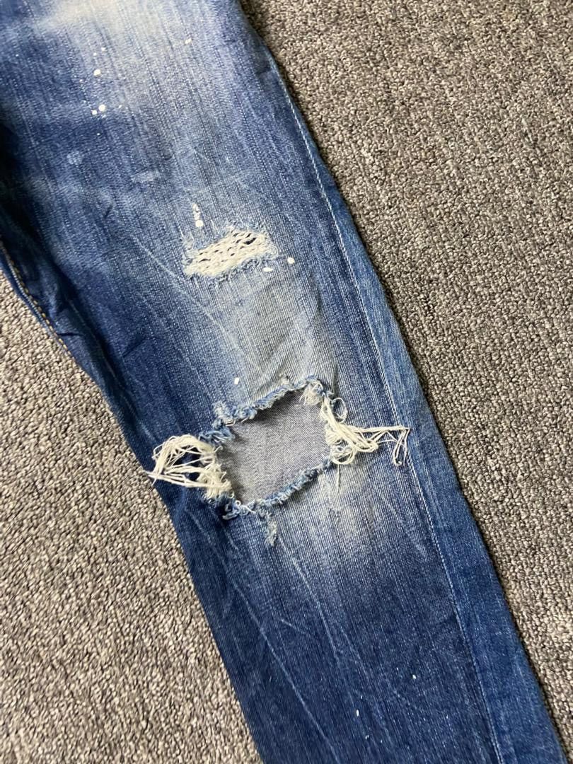 Dsquared2 Dsquared2 Brand Distressed Ripped Jeans (187) Size US 30 / EU 46 - 10 Thumbnail