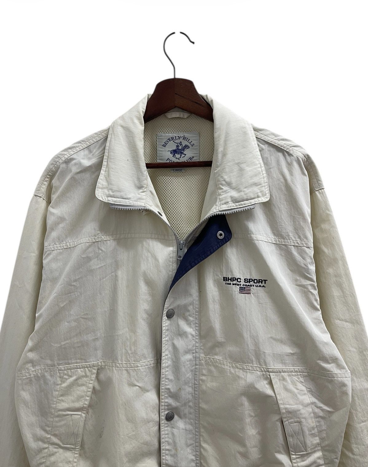 Beverly Hills Polo Club Vintage BHPC Sport Bomber Jacket Size US M / EU 48-50 / 2 - 2 Thumbnail