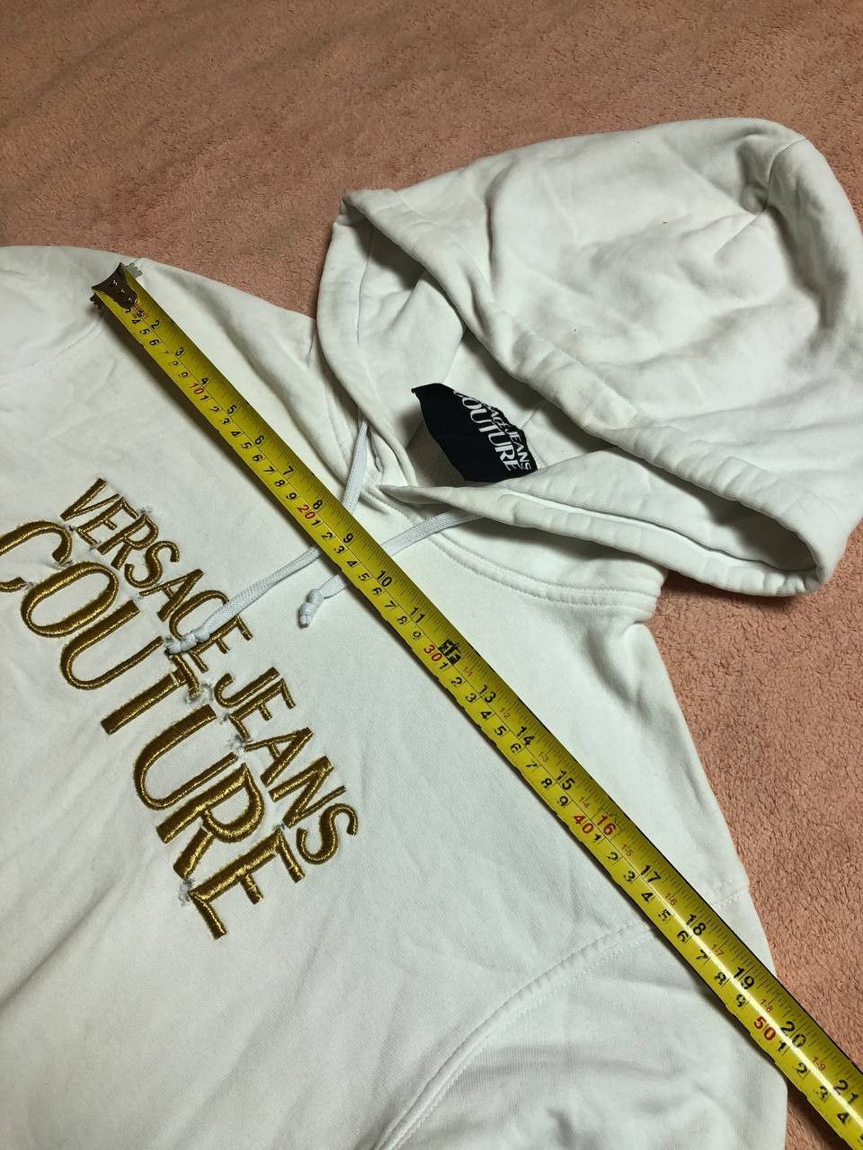 Versace Jeans Couture Versace Jeans Couture Hooded Sweatshirt Logo Hoodie Size US XS / EU 42 / 0 - 13 Thumbnail