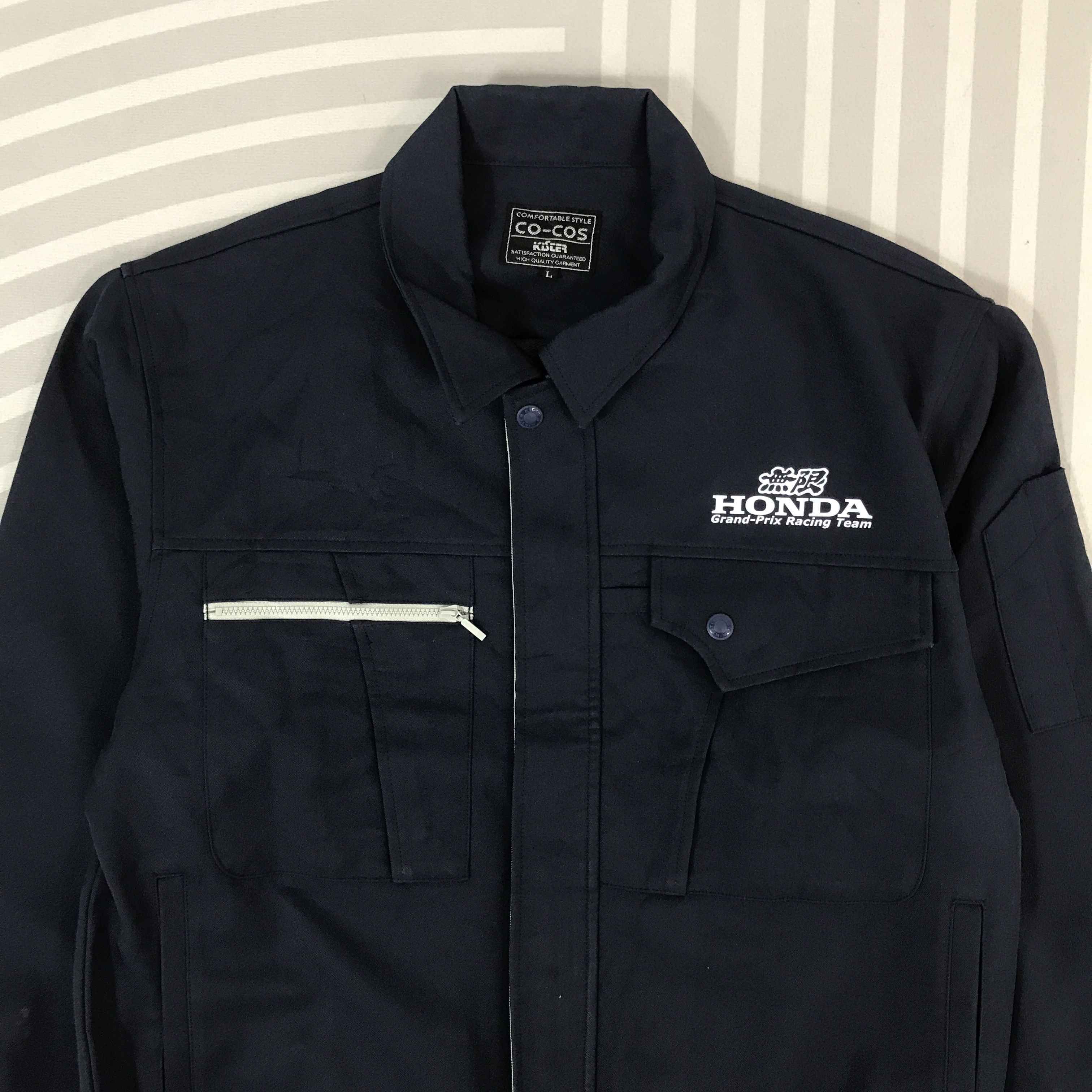 Honda × Japanese Brand Vintage Honda Mugen Racing Uniform Woking Jacket Size US L / EU 52-54 / 3 - 3 Thumbnail