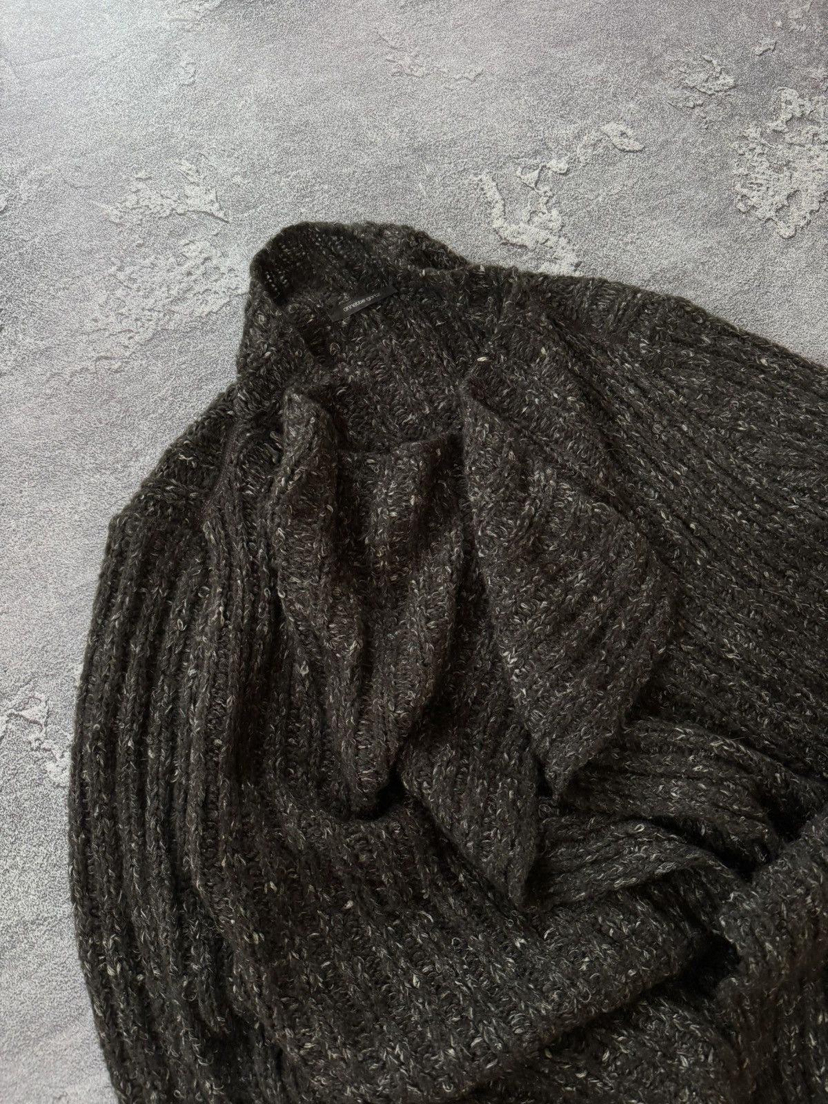Annette Gortz × Designer Annette Gortz XL knitwear cardigan cape poncho sweater 🇩🇪 Size XL / US 12-14 / IT 48-50 - 2 Thumbnail
