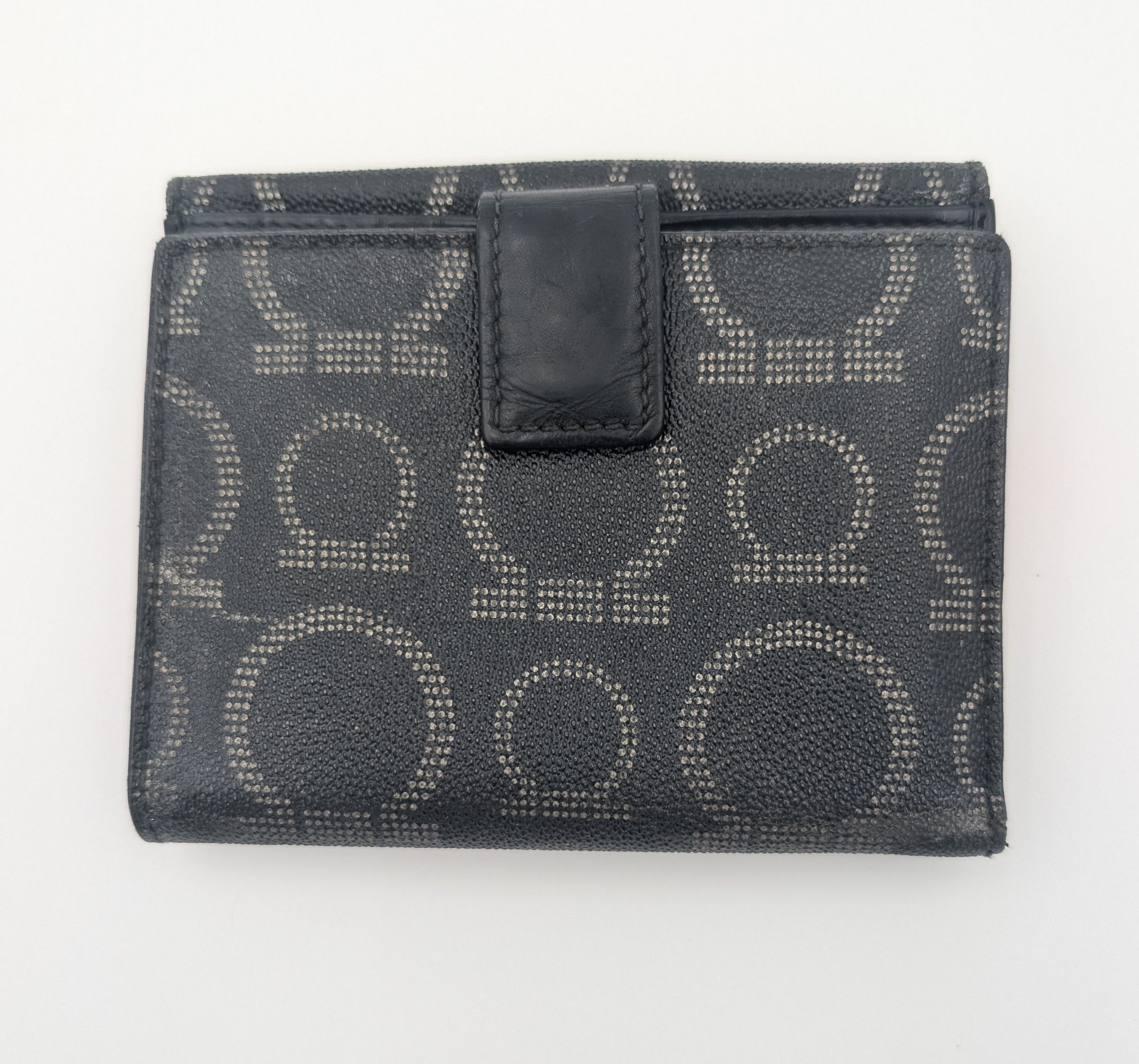Salvatore Ferragamo Salvatore Ferragamo Black Leather Compact Wallet Size ONE SIZE - 2 Thumbnail