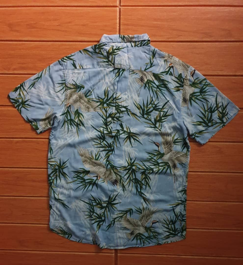 Japanese Brand Rusty bird Japanese style Hawaiian shirt Size US M / EU 48-50 / 2 - 7 Thumbnail