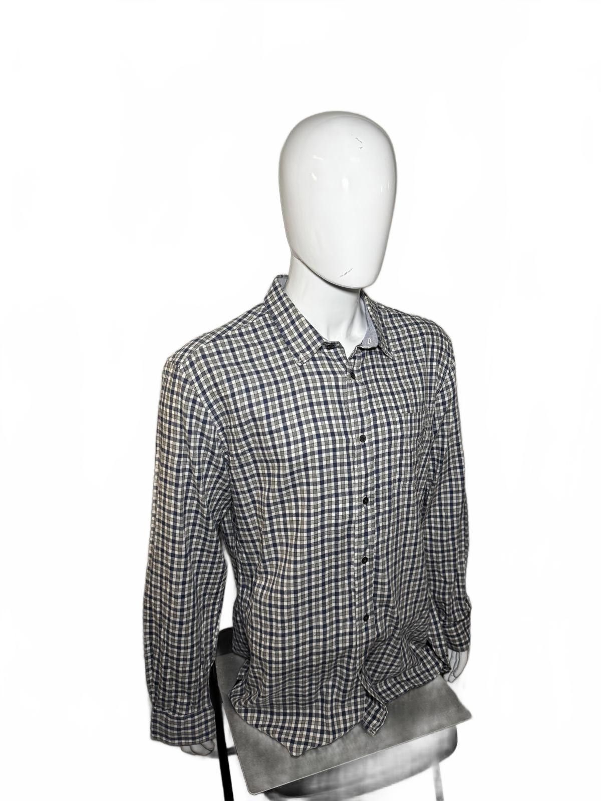 Tommy Hilfiger Stylish Checkered Long Sleeve Shirt Size US XL / EU 56 / 4 - 2 Thumbnail
