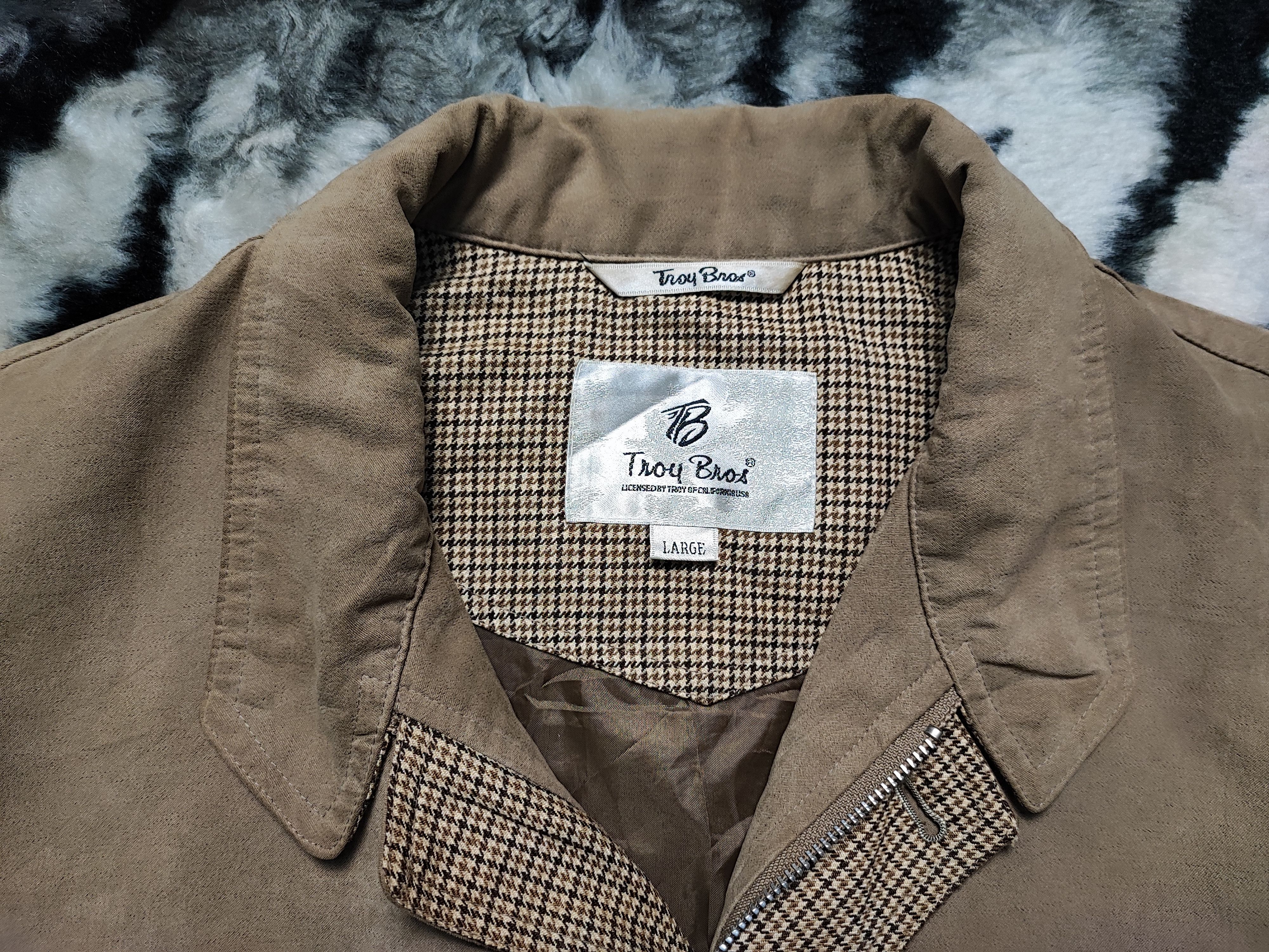 Japanese Brand × Vintage CRAZY VINTAGE TROY BROS MOLDSKIN SUEDE Size US M / EU 48-50 / 2 - 13 Thumbnail