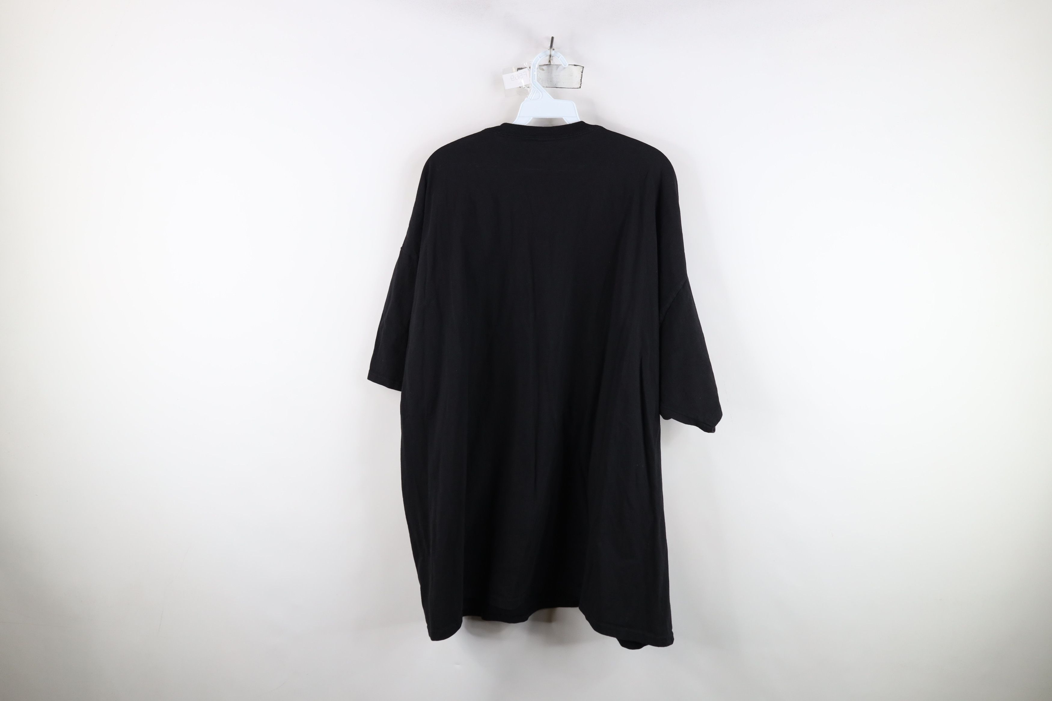 Vintage Vintage 90s Streetwear Short Sleeve T-Shirt Black Cotton Size US XXL / EU 58 / 5 - 11 Thumbnail